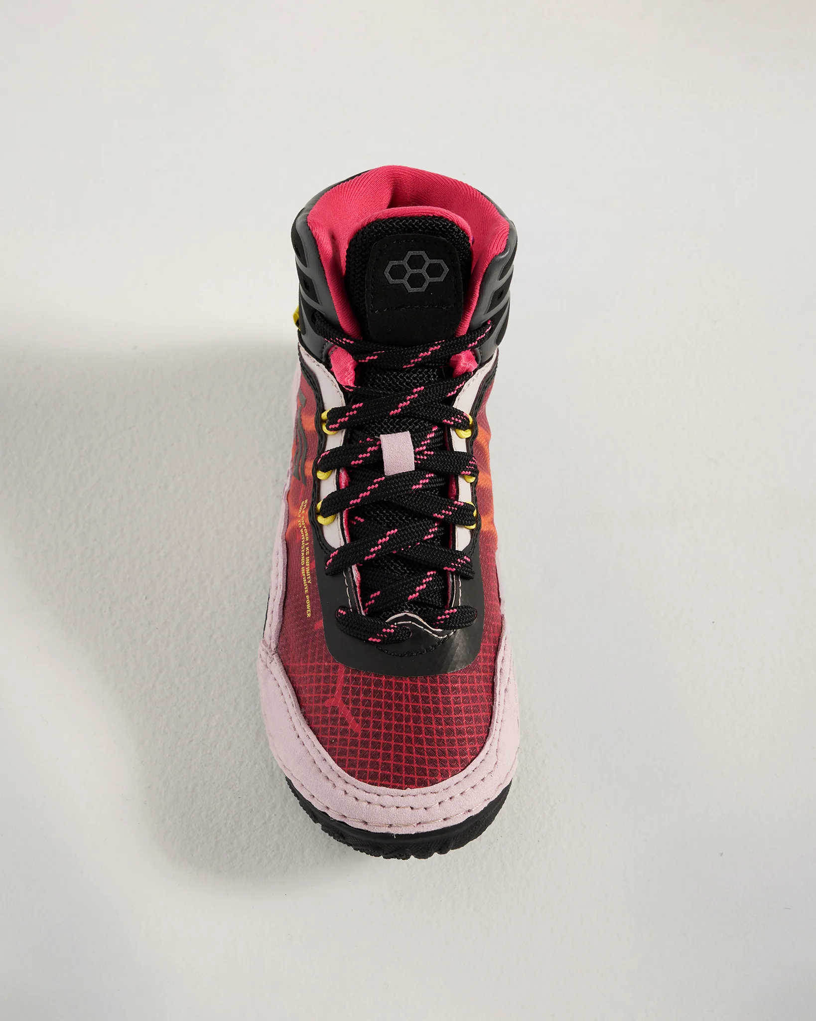 KS Infinity Youth Wrestling Shoes - Pink Glow - Image 5