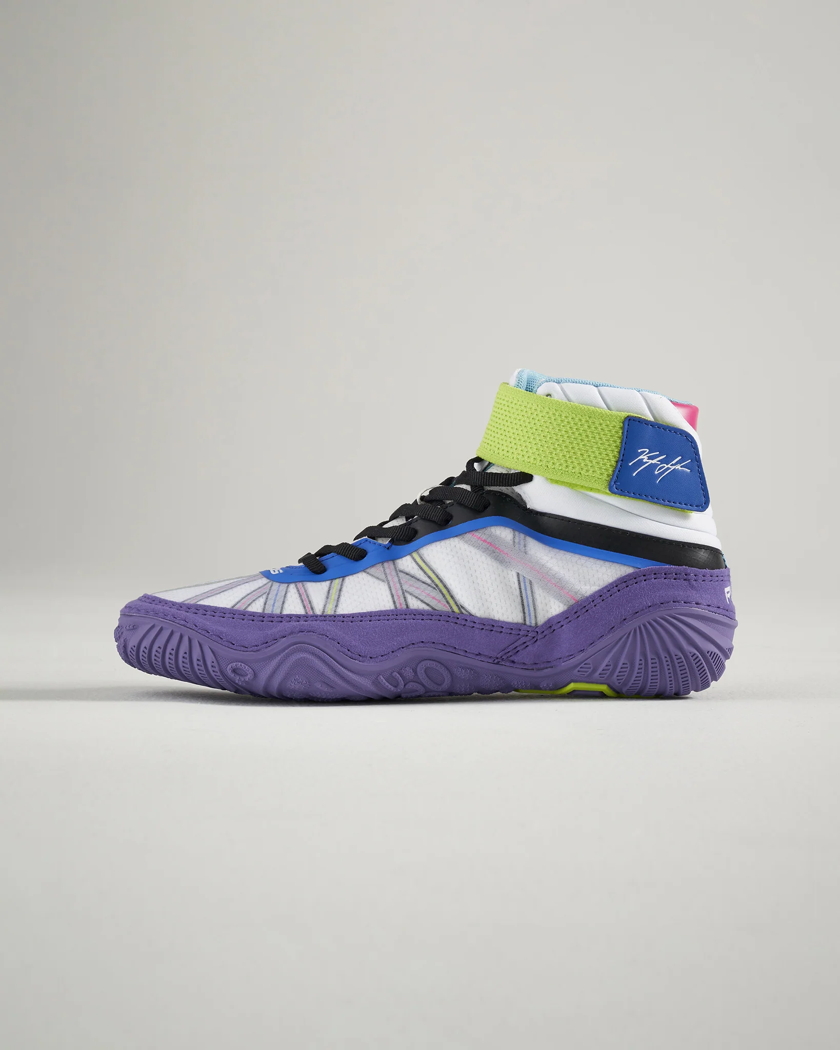 KS Turbine Adult Wrestling Shoes - Purple Cosmo - Image 3