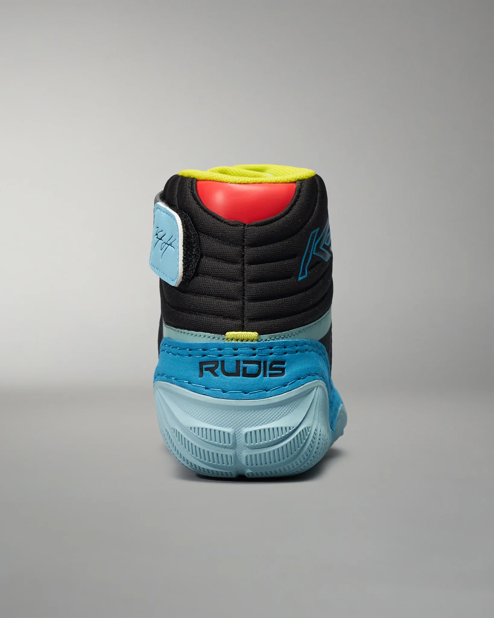 KS Turbine Youth Wrestling Shoes - Poison Blue - Image 7
