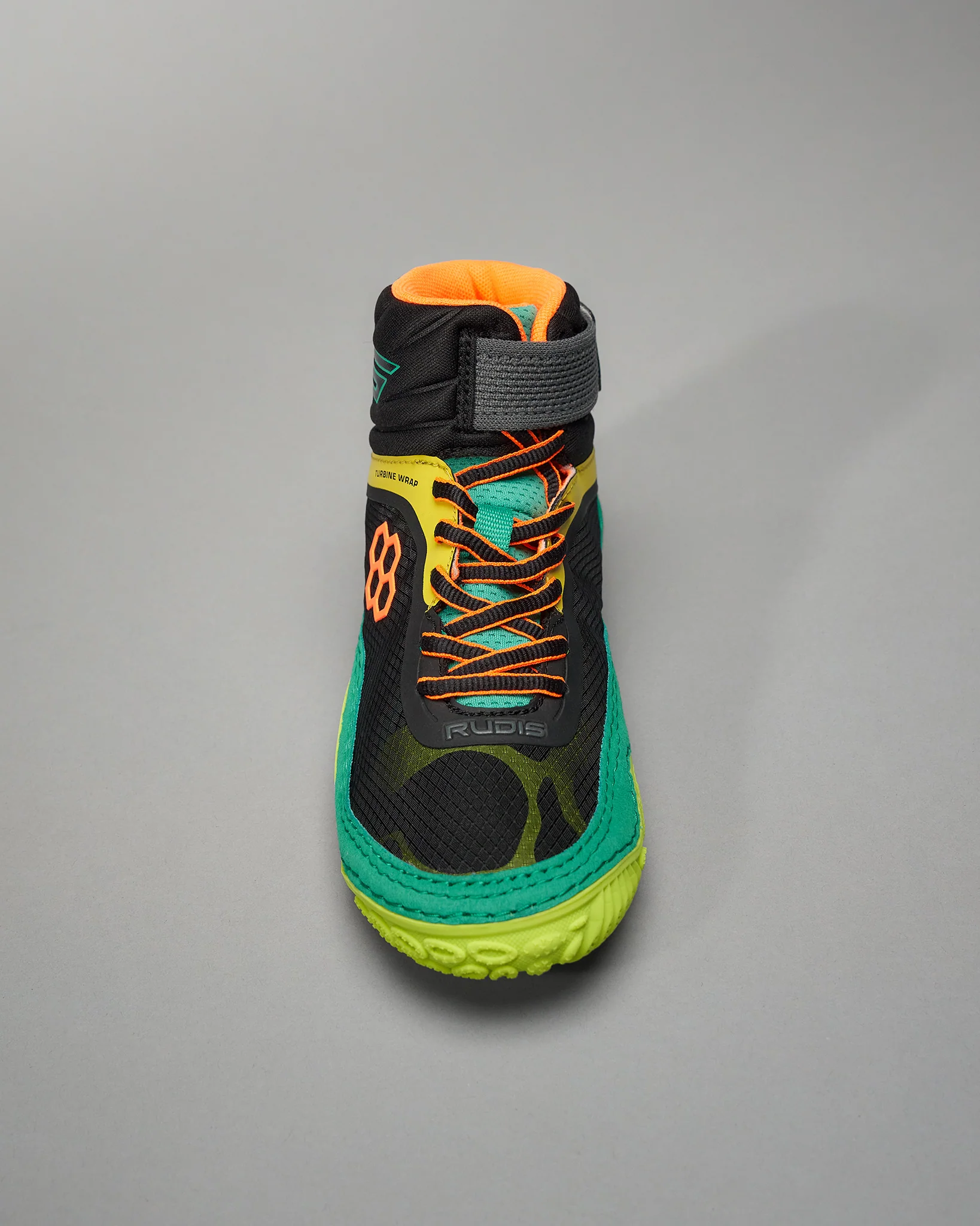 KS Turbine Youth Wrestling Shoes - Poison Green - Image 6
