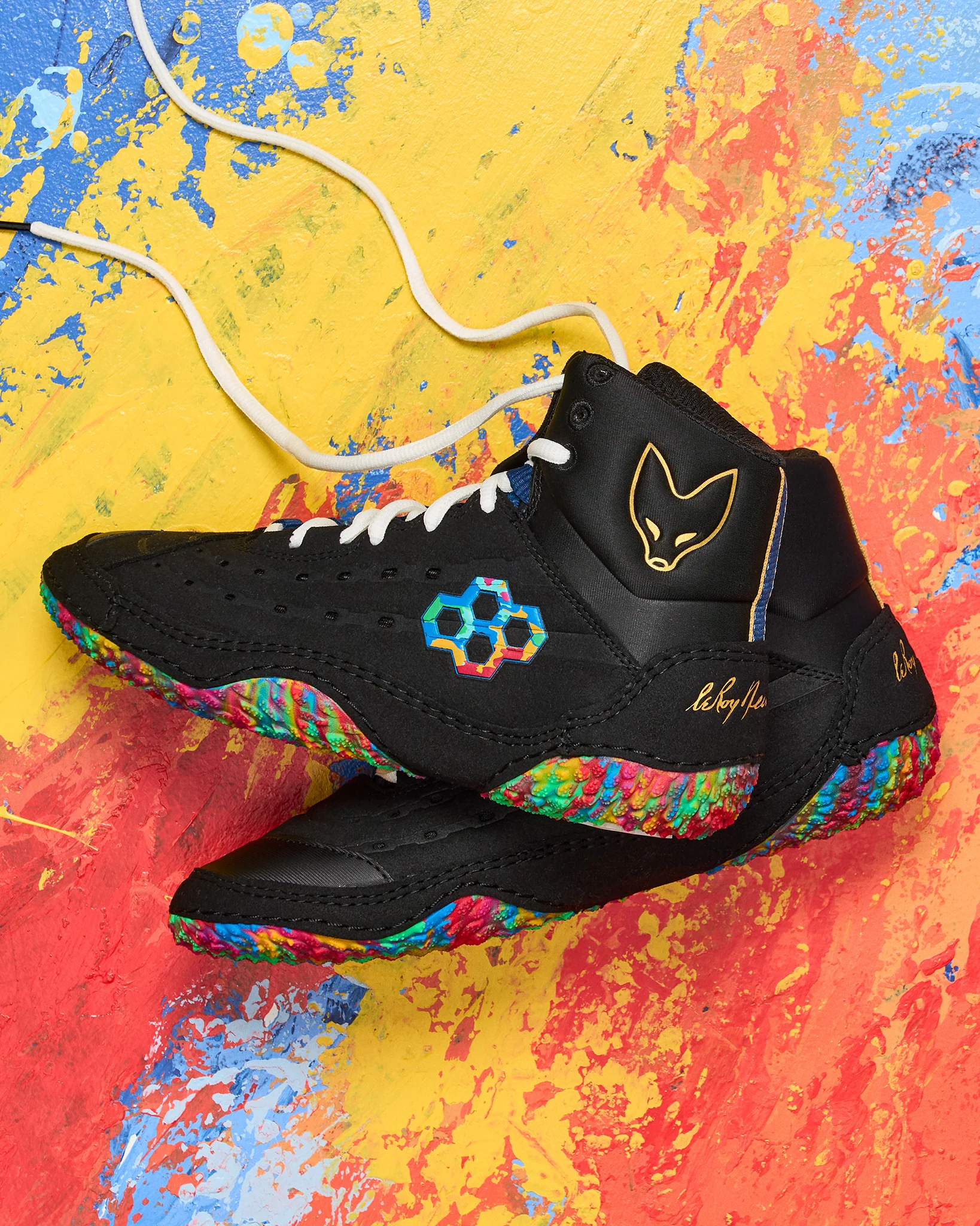 LeRoy Neiman SF-Tbilisi 2.0 Youth Wrestling Shoes - LeRoy Neiman - Image 2