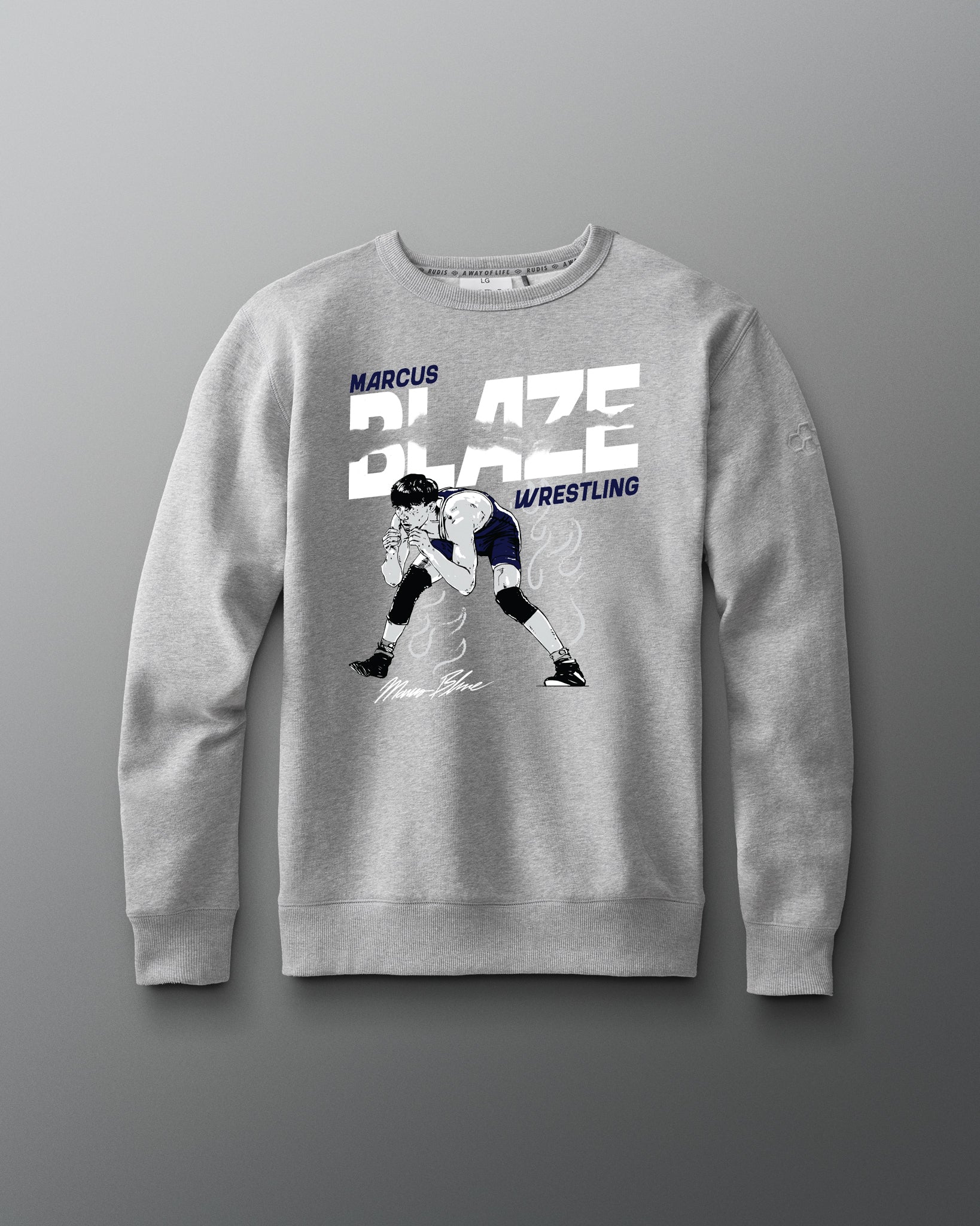 Marcus Blaze Comfort Fleece Crewneck