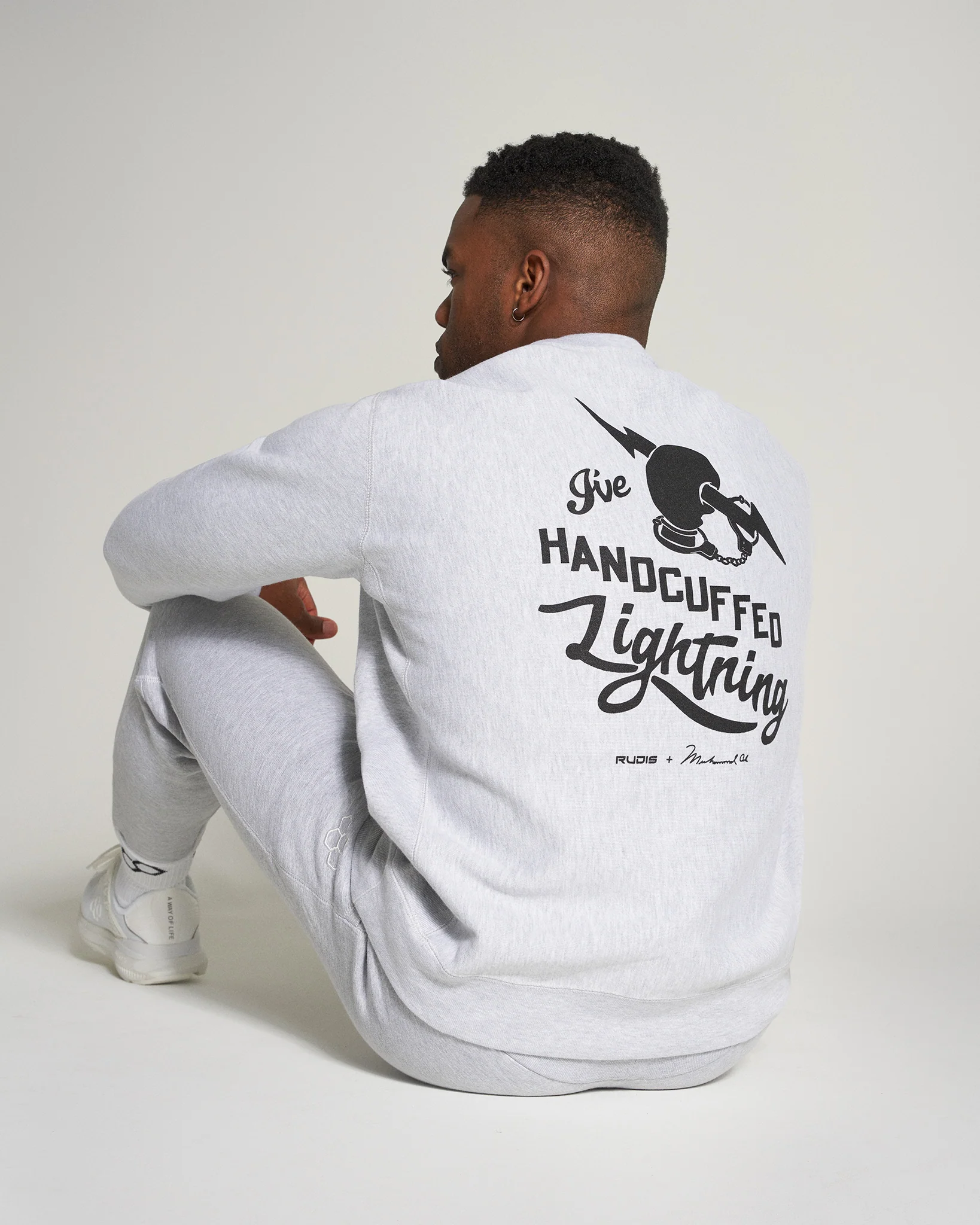 Muhammad Ali Lightning Crewneck - Image 3