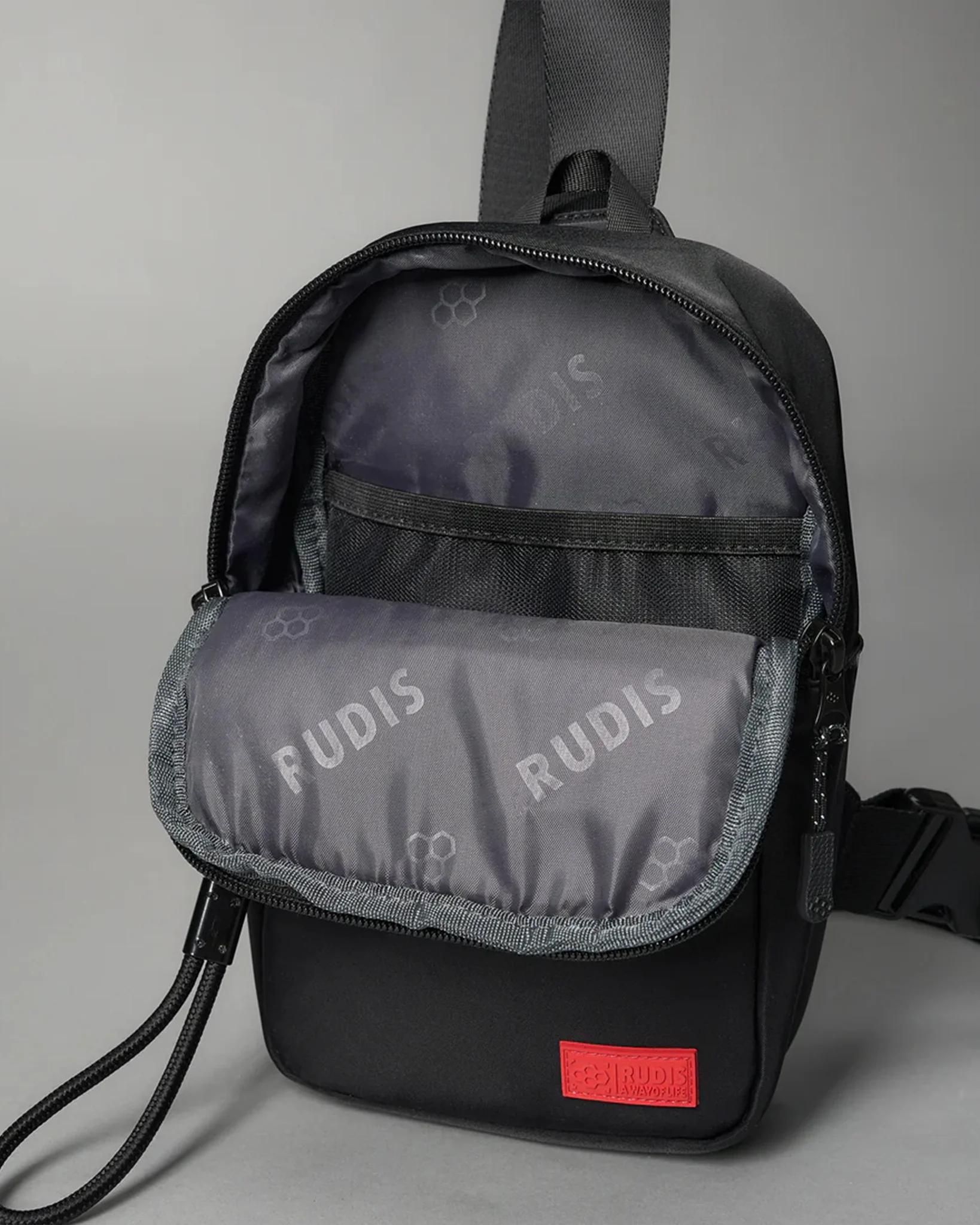 Odyssey Crossbody Pack - Black - Image 5