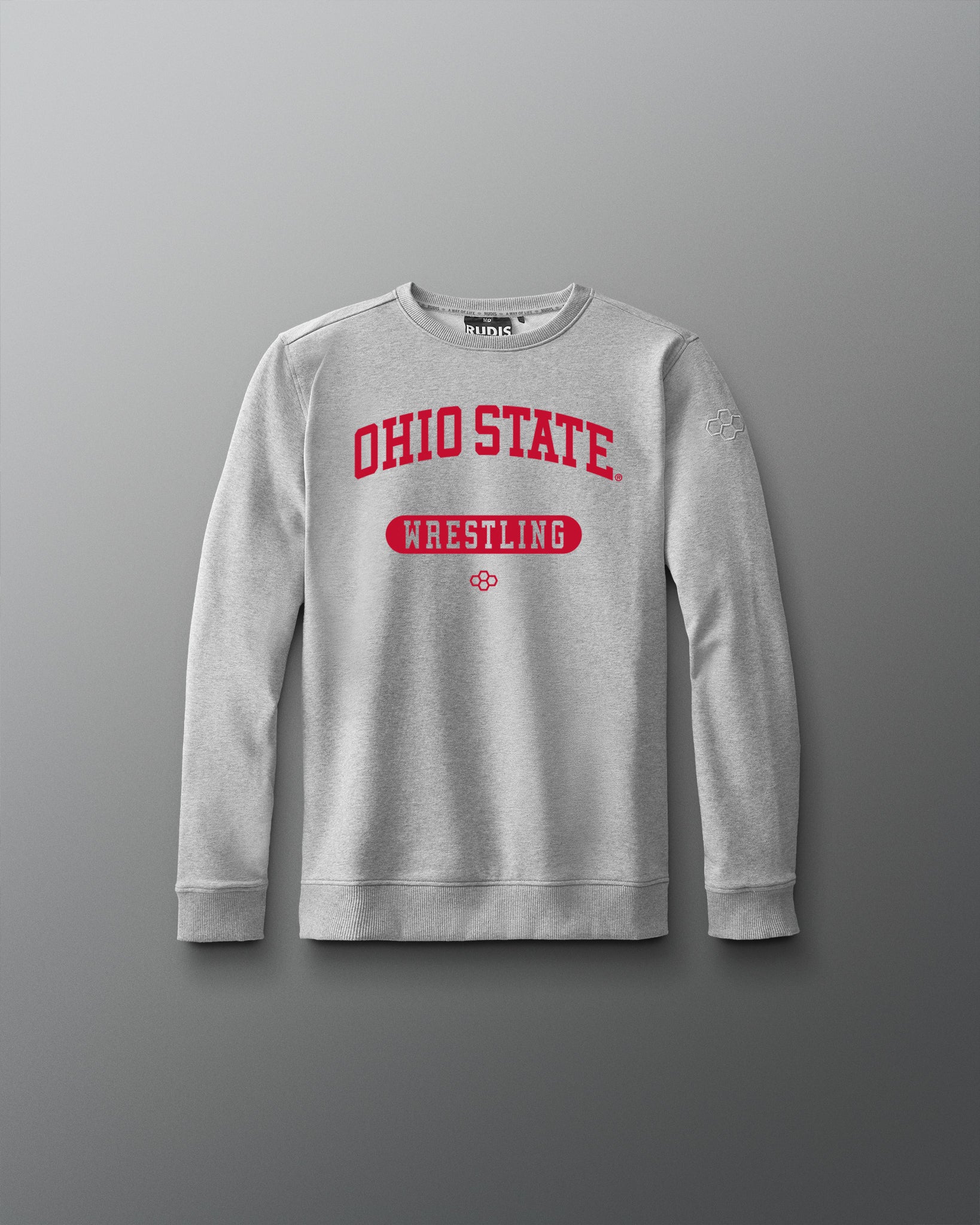 Ohio State Wrestling Arch Youth Crewneck - Image 2
