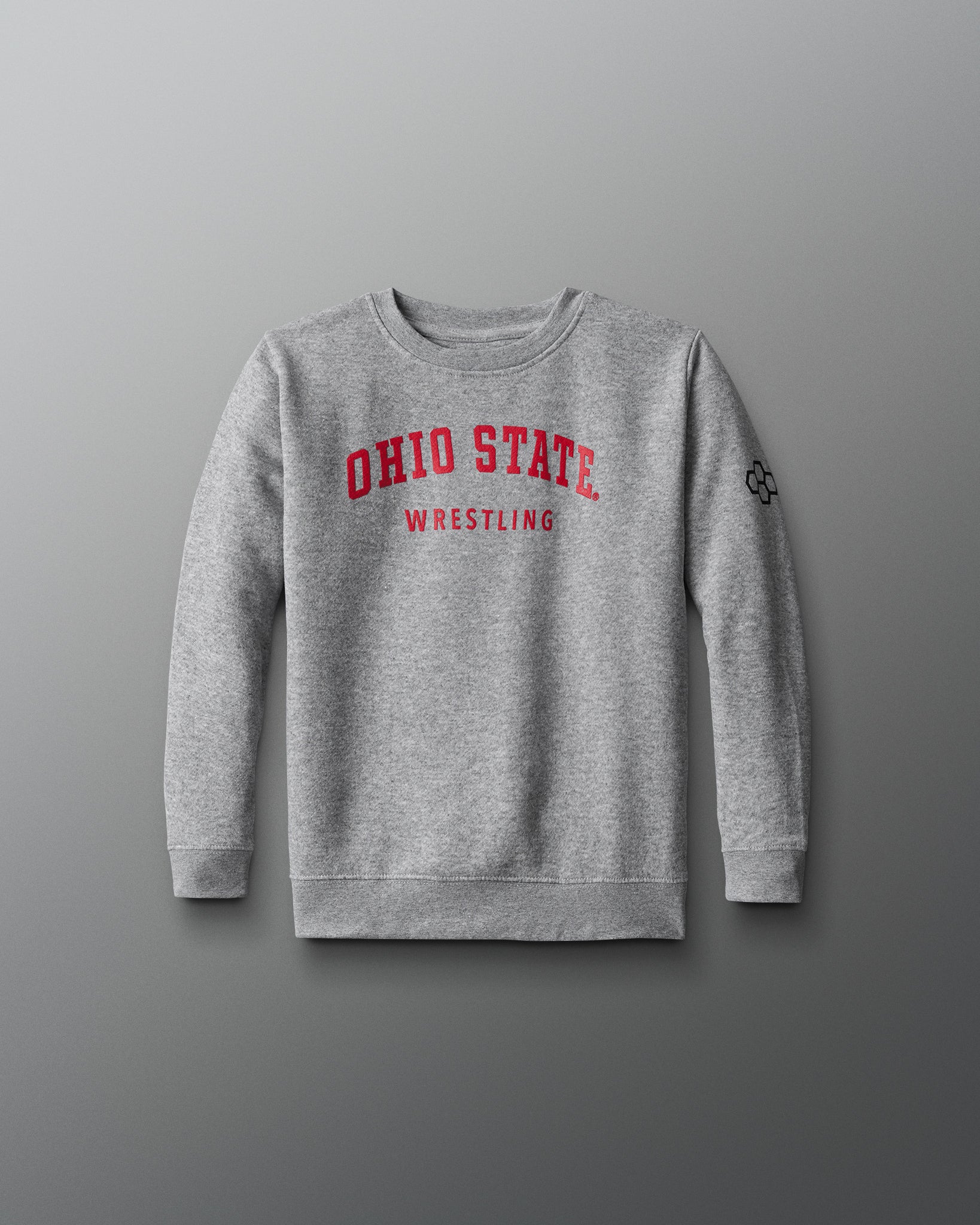 Ohio State Wrestling Convex Youth Crewneck - Image 2