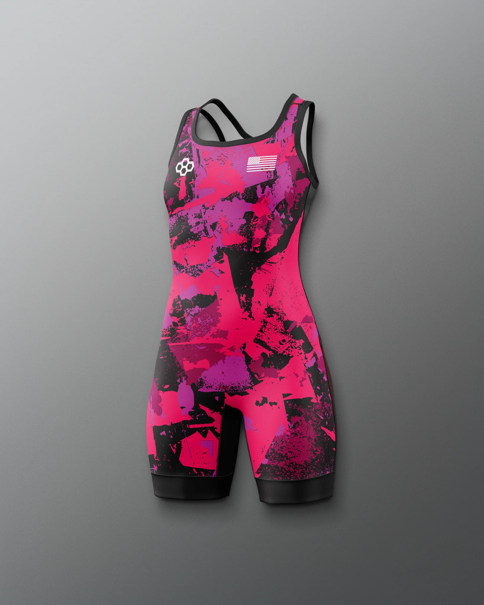 Pink Power Girl's Elite 2.0 Singlet