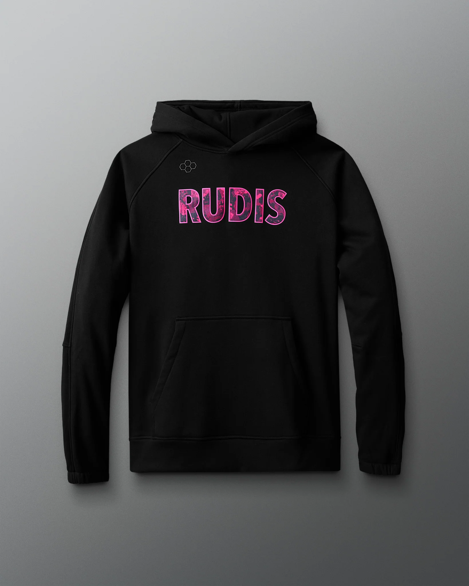 Pink Power Tech Fleece Hoodie - Image 4