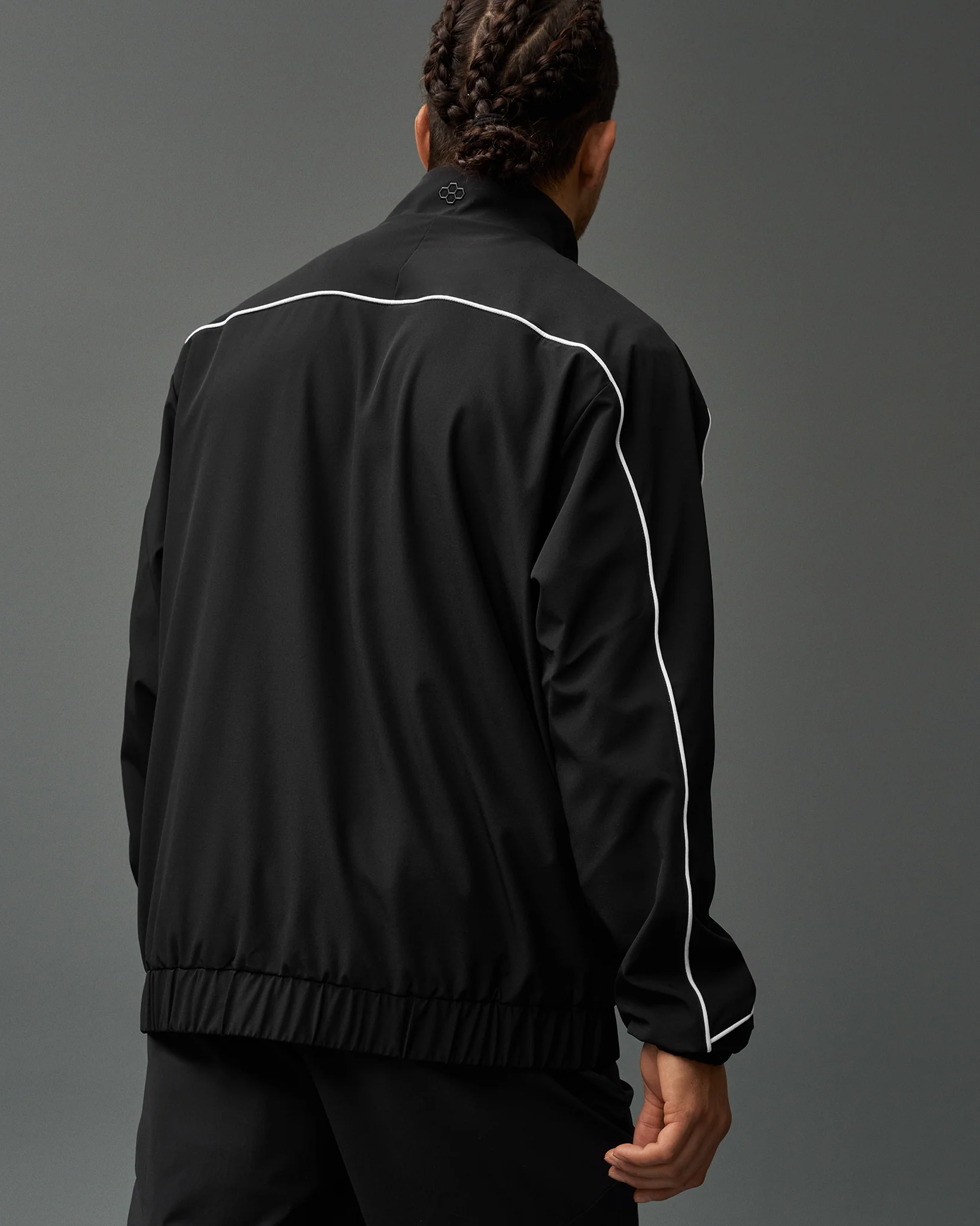RUDIS 1/4 Zip Windbreaker - Black - Image 4