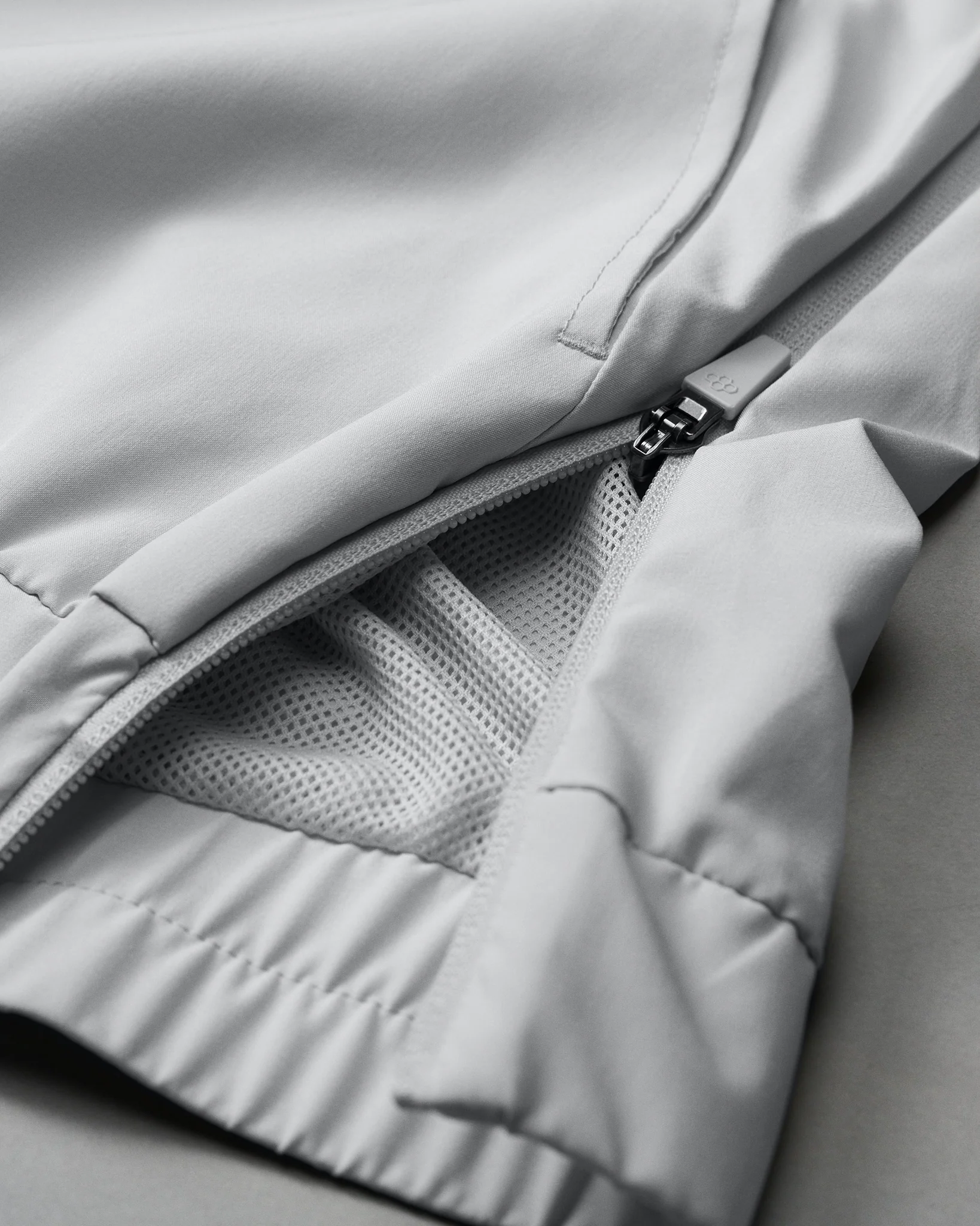 RUDIS 1/4 Zip Windbreaker - Lunar Gray - Image 6