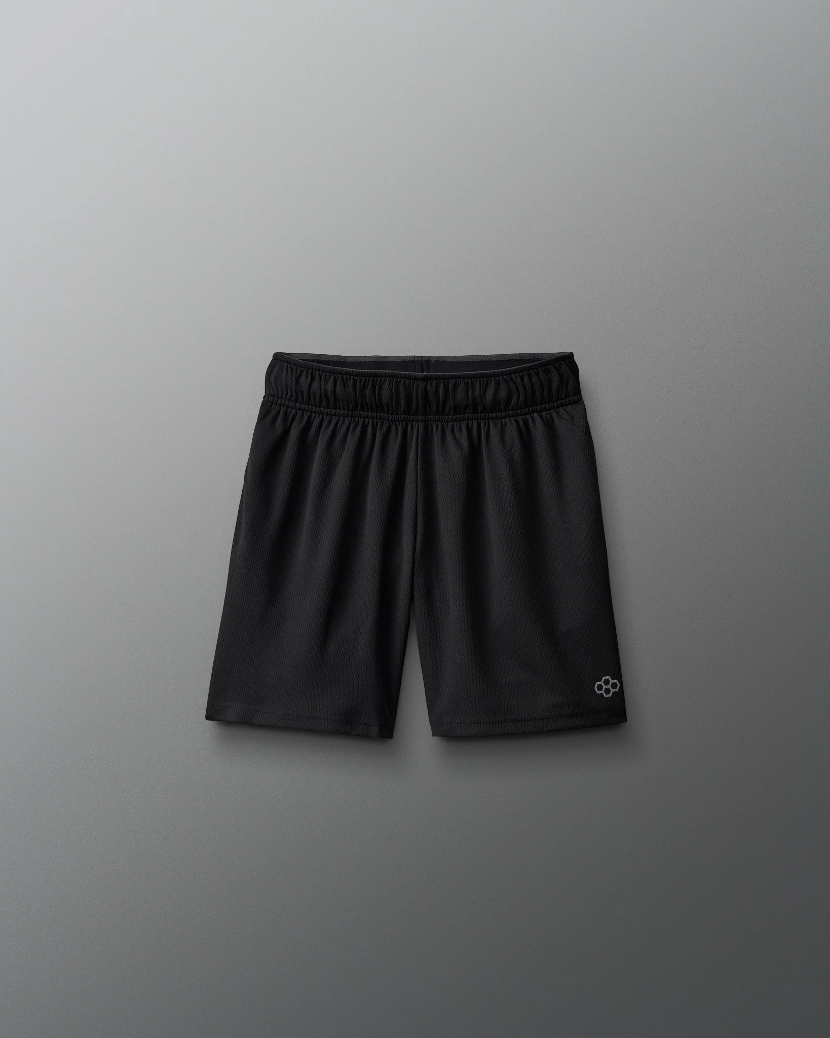 RUDIS 6" Youth Mesh Shorts - Black - Image 2