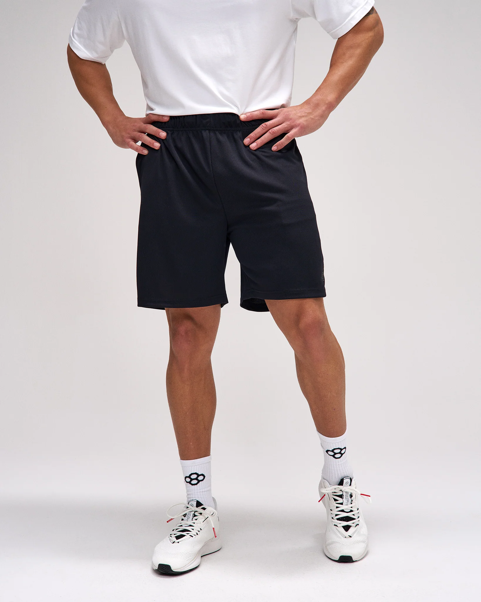 RUDIS 7" Mesh Shorts - Black