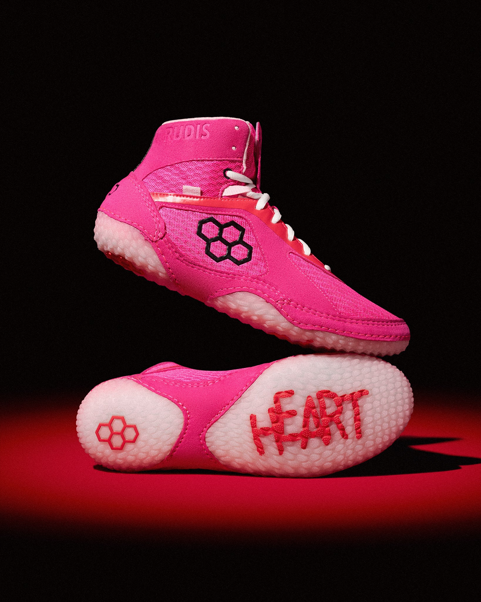 RUDIS Alpha 2.0 Adult Wrestling Shoes - All Heart - Image 2