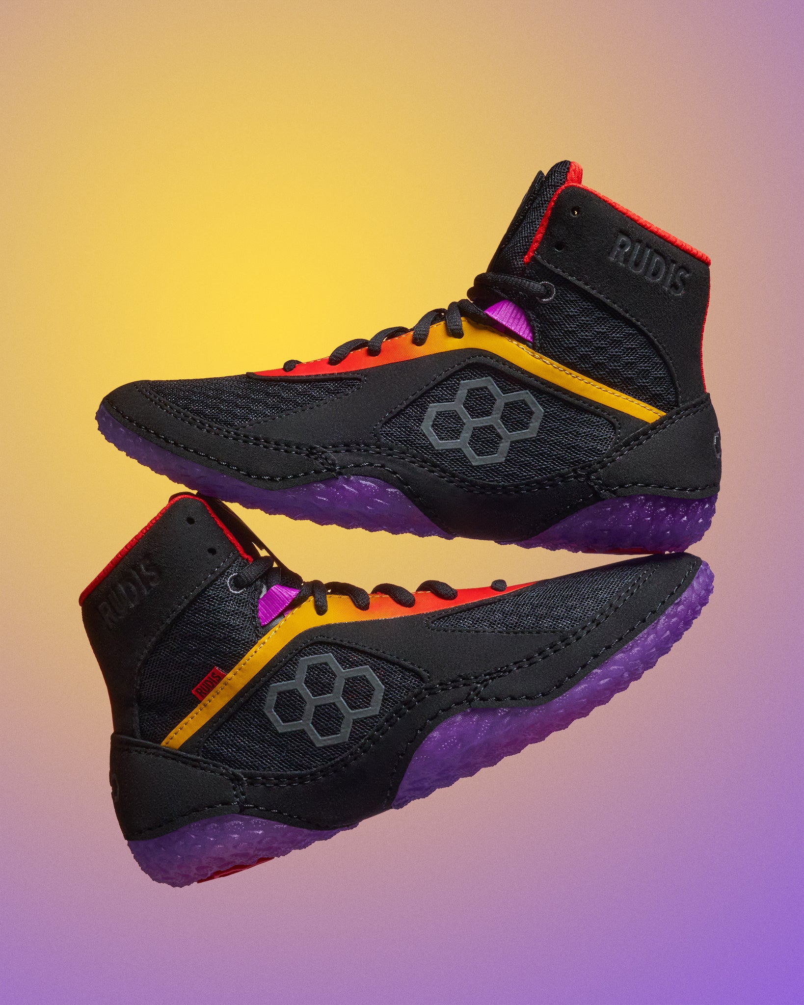 RUDIS Alpha 2.0 Adult Wrestling Shoes - Jam Time - Image 2
