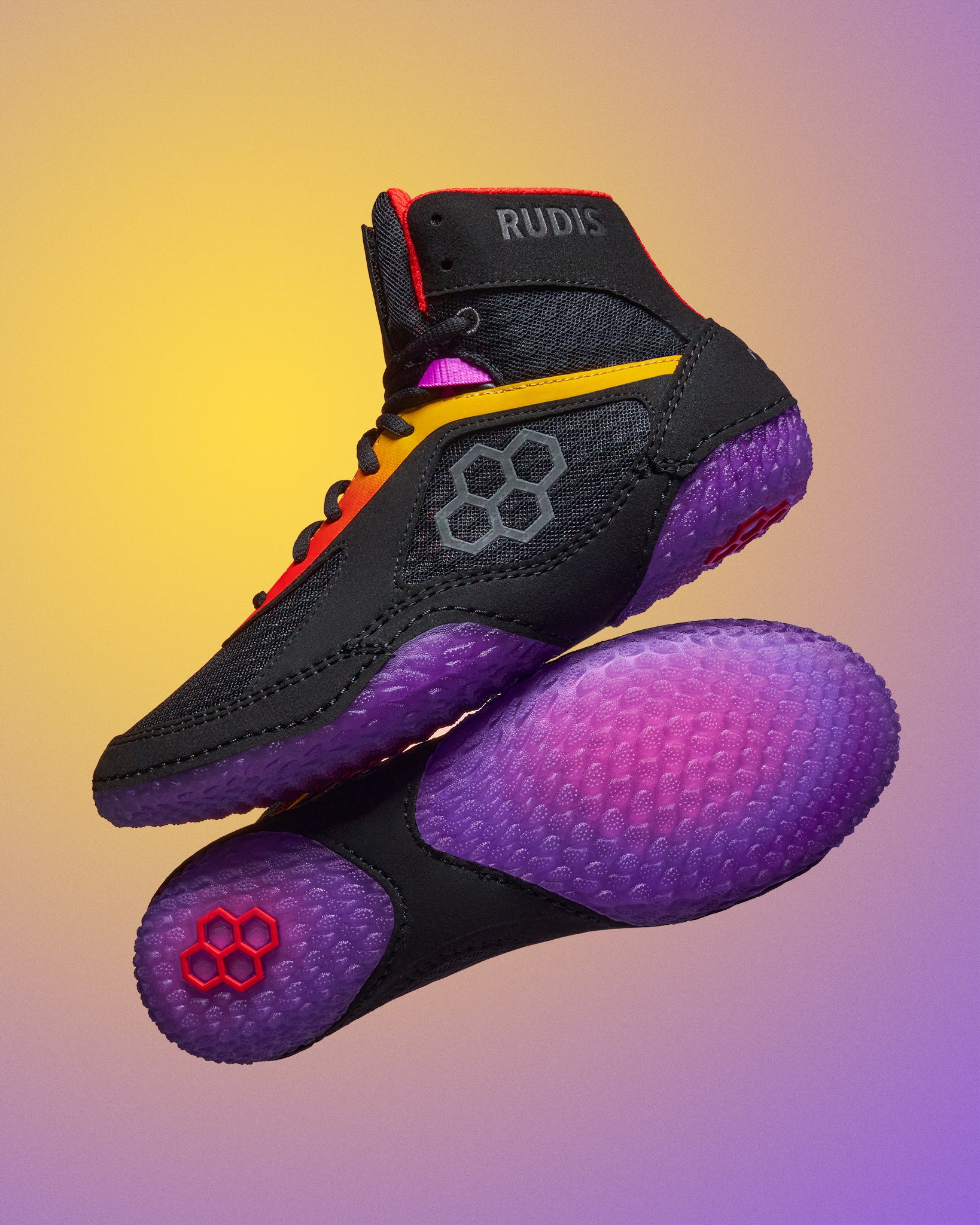 RUDIS Alpha 2.0 Youth Wrestling Shoes - Jam Time - Image 2