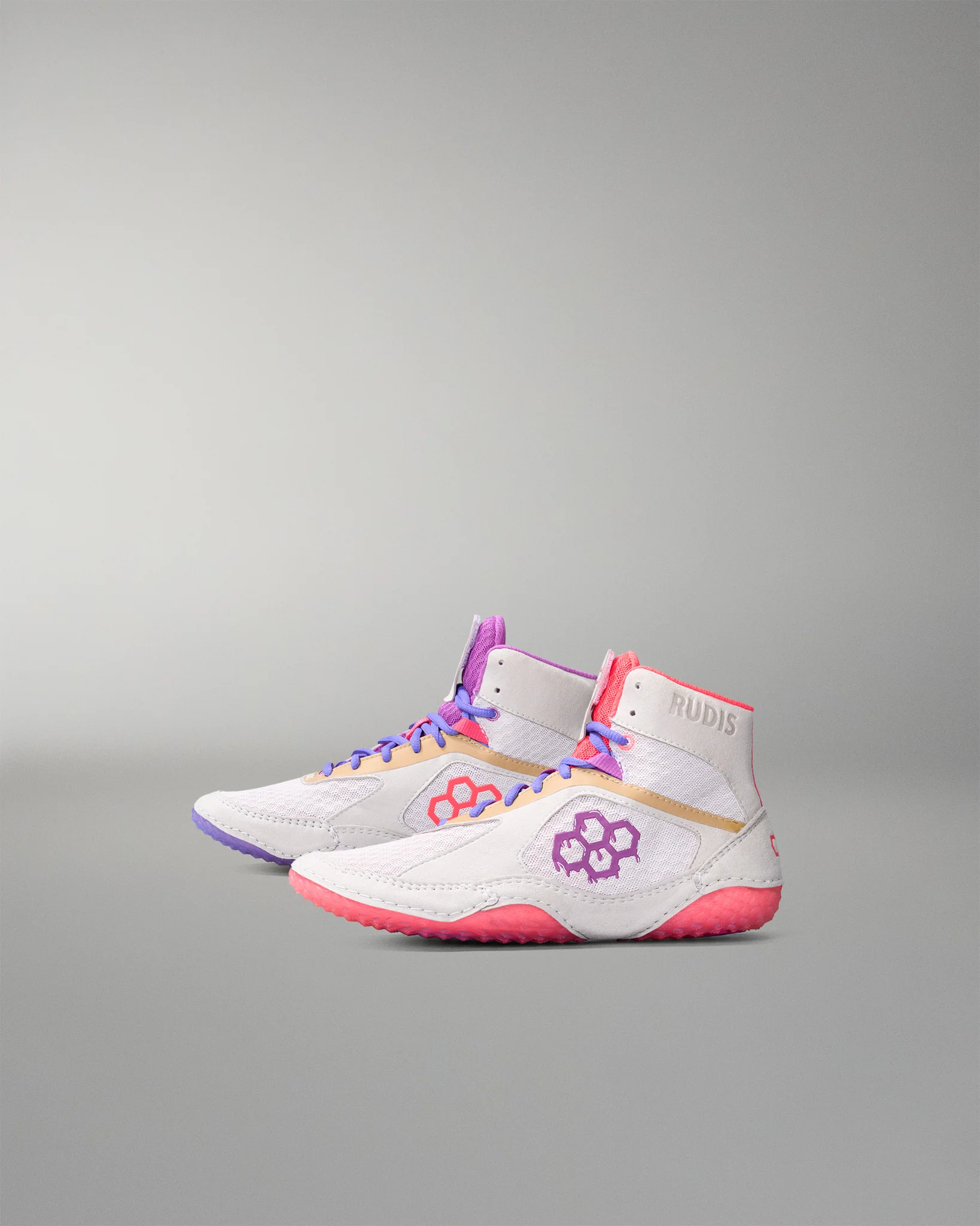 RUDIS Alpha 2.0 Youth Wrestling Shoes - PB&J - Image 4