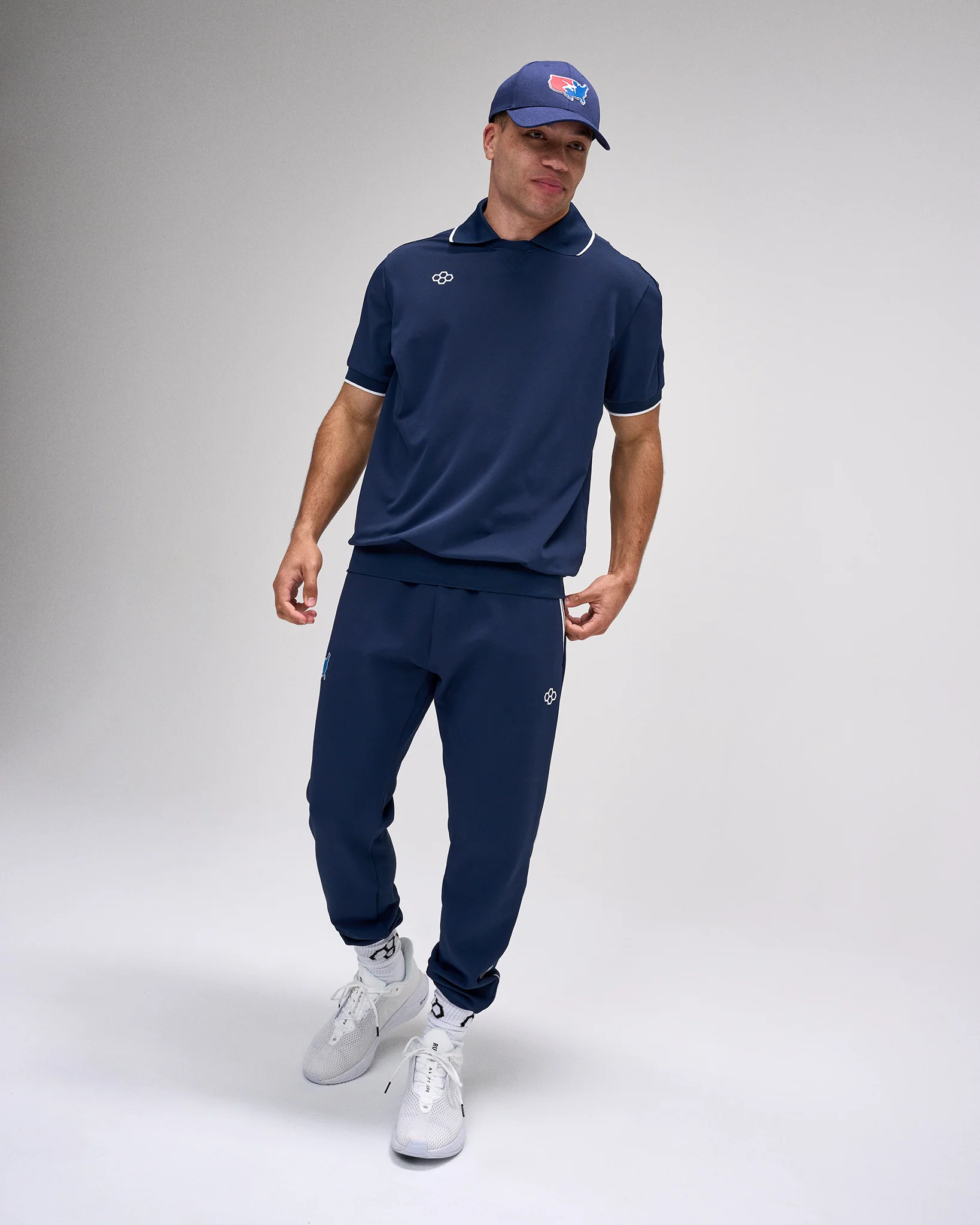 RUDIS Chronicle Elite Athletic Polo - Navy - Image 2