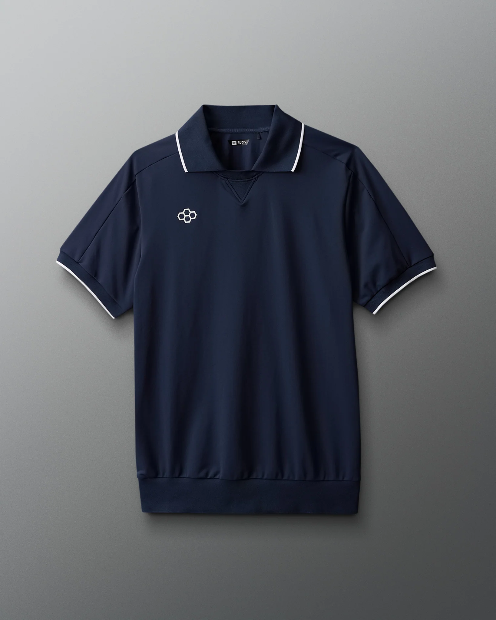 RUDIS Chronicle Elite Athletic Polo - Navy - Image 3