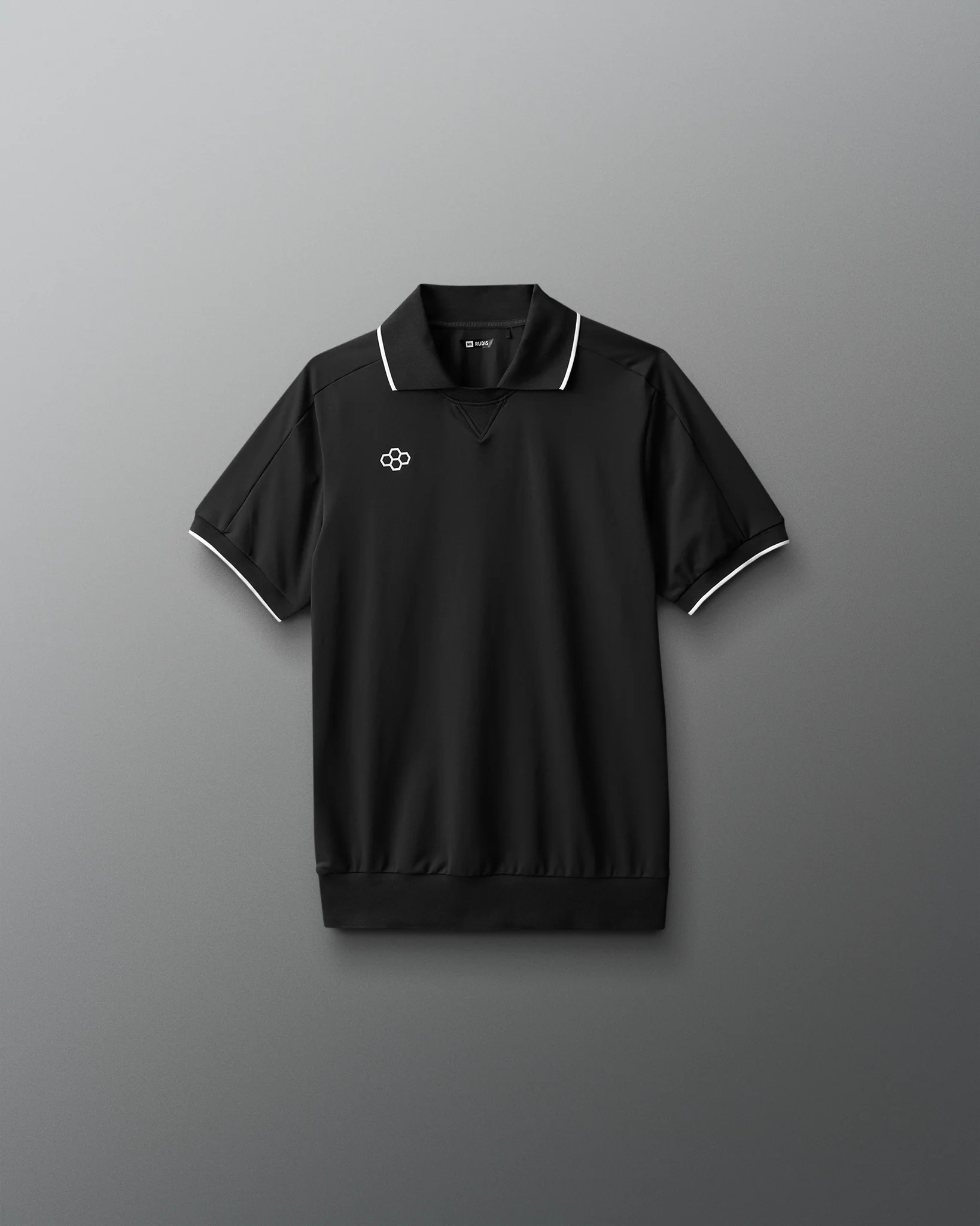 RUDIS Chronicle Elite Youth Athletic Polo - Black