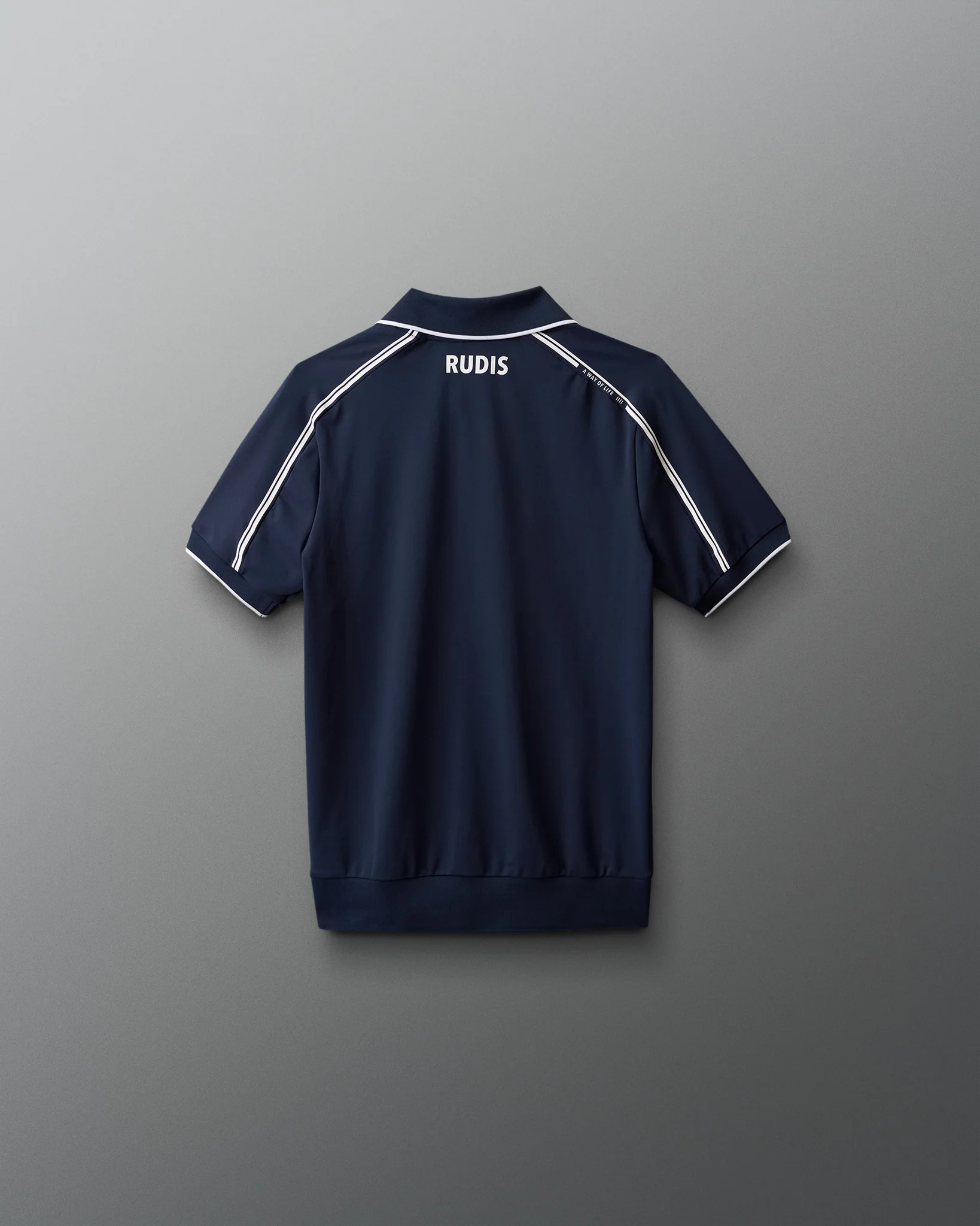 RUDIS Chronicle Elite Youth Athletic Polo - Navy - Image 2