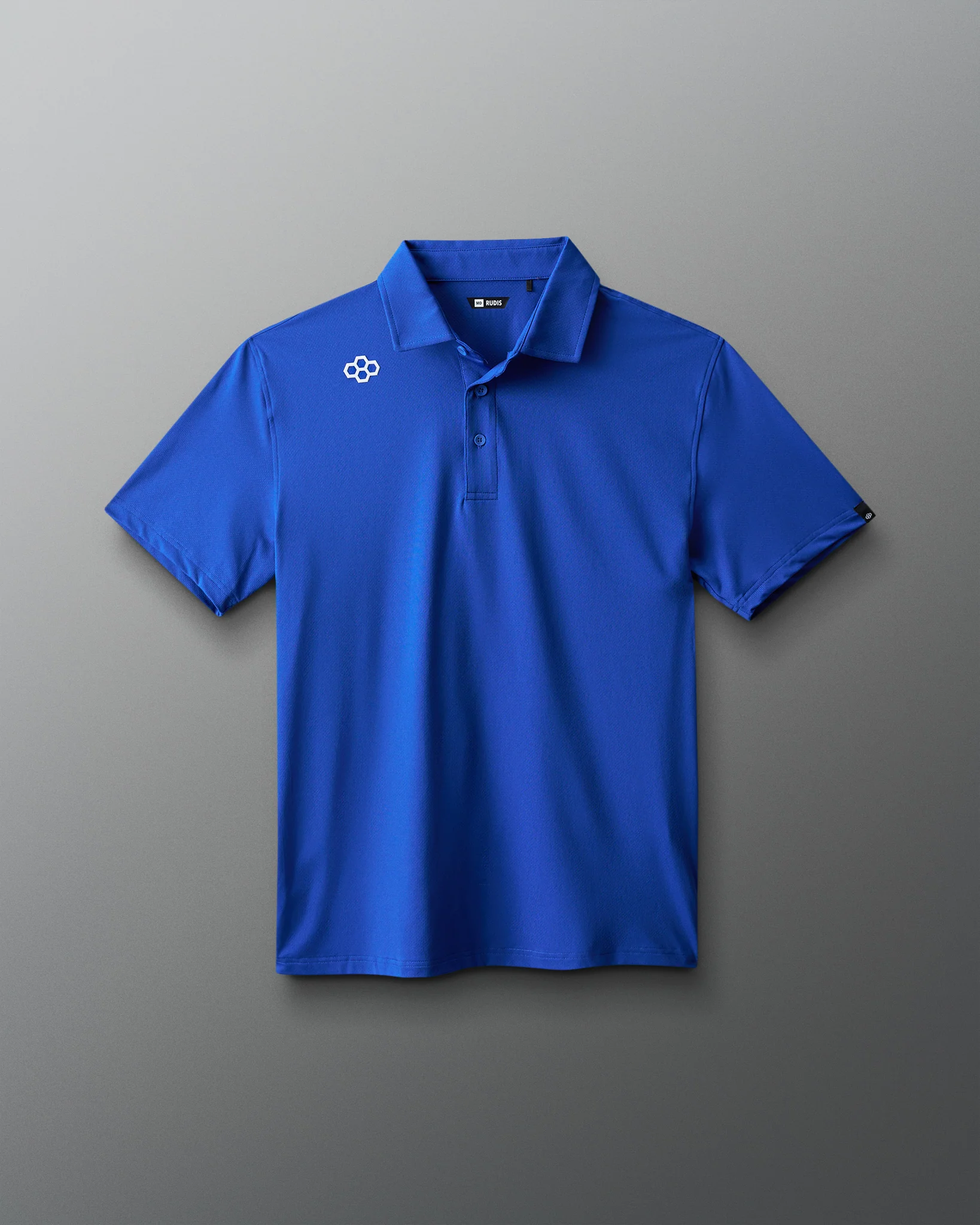 RUDIS Classic Performance Hex Polo - Royal