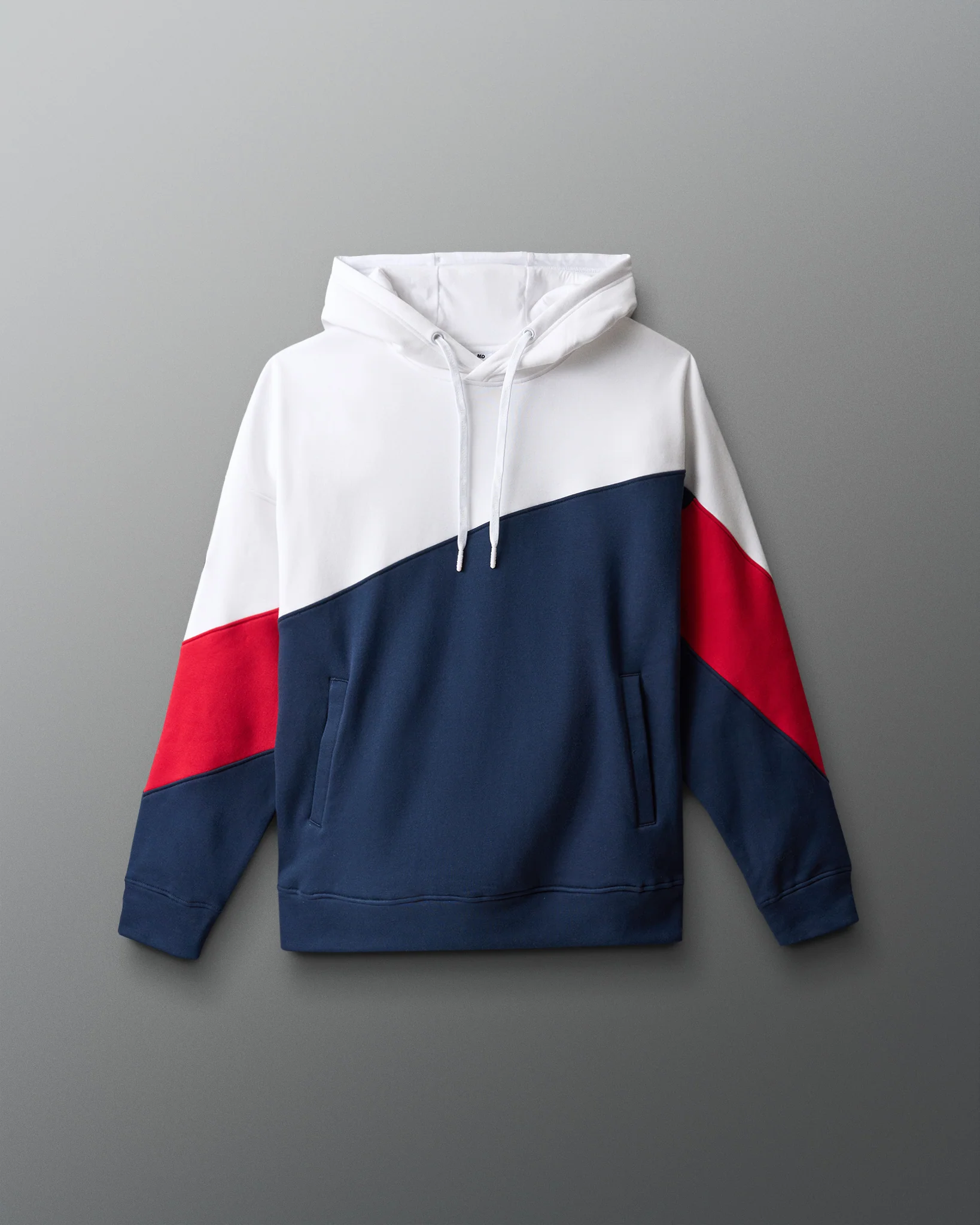 RUDIS Colorblock Hoodie - Navy/White/Red
