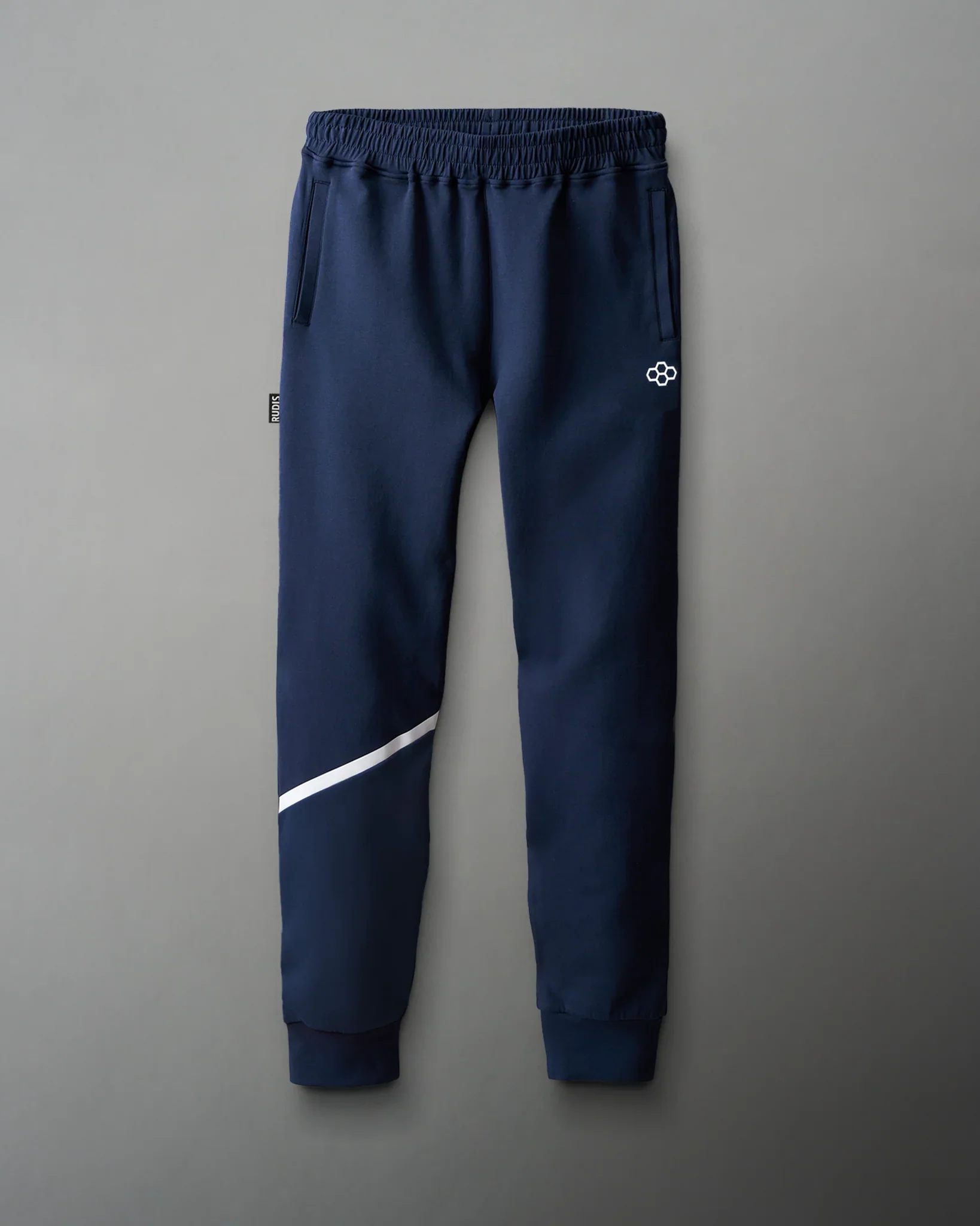 RUDIS Colorblock Youth Jogger - Navy/White/Navy