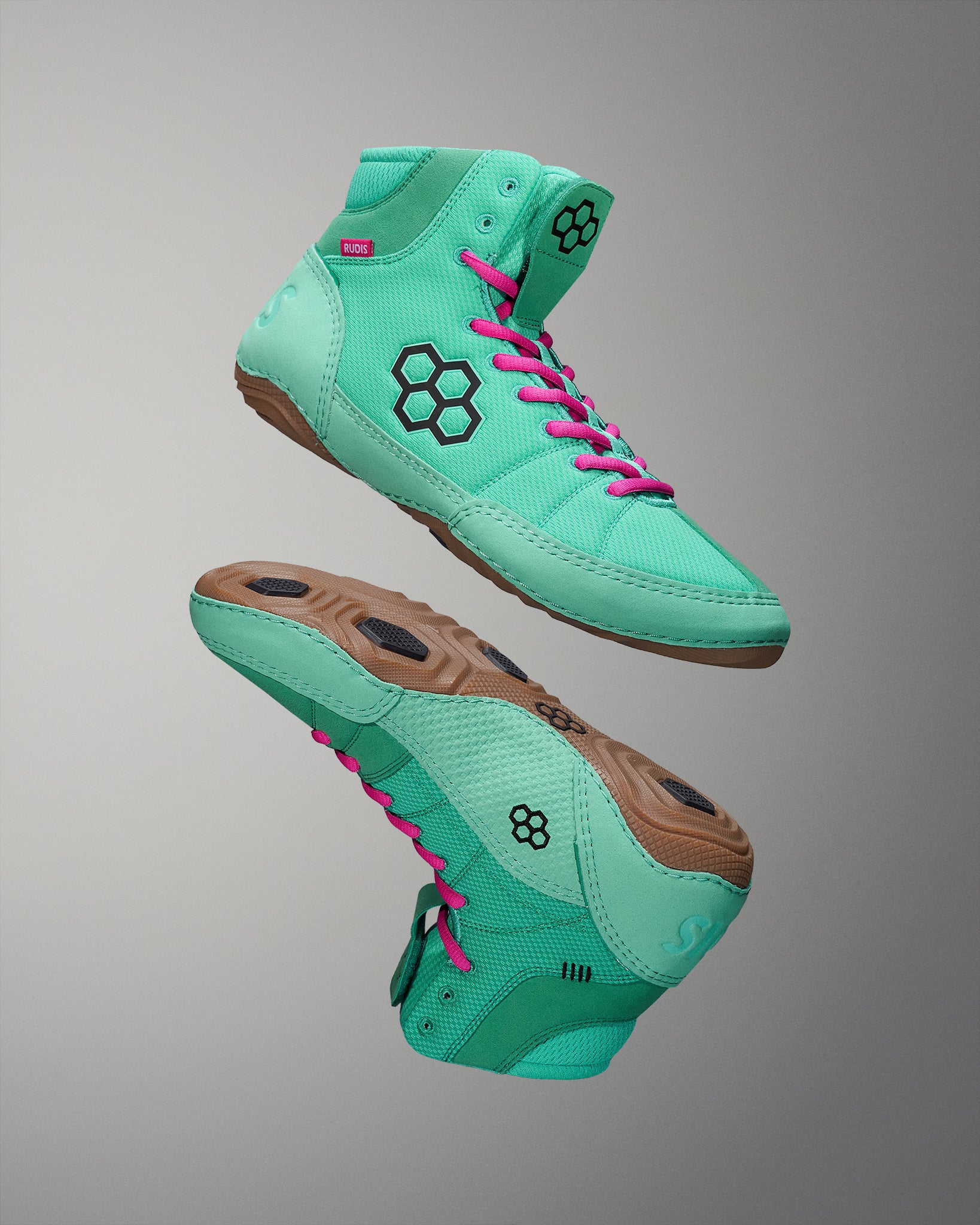 RUDIS Colt 3.0 Adult Wrestling Shoes - Teal