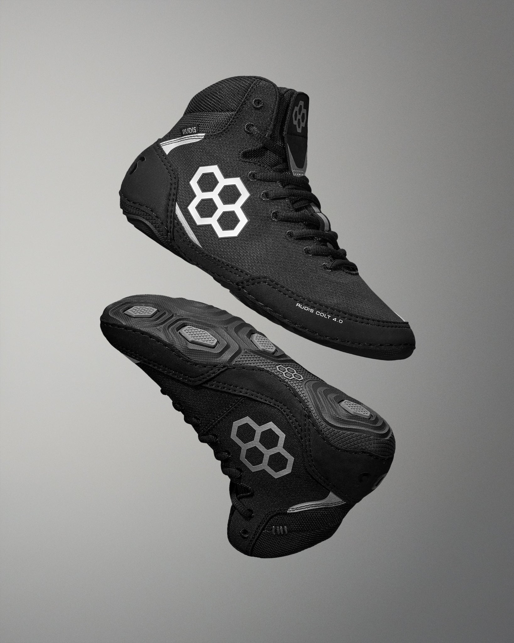 RUDIS Colt 4.0 Adult Wrestling Shoes - Black Night