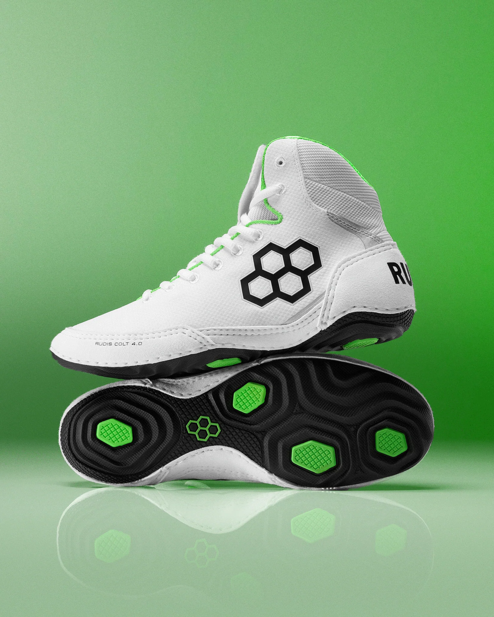 RUDIS Colt 4.0 Adult Wrestling Shoes - Neon Edge - Image 2