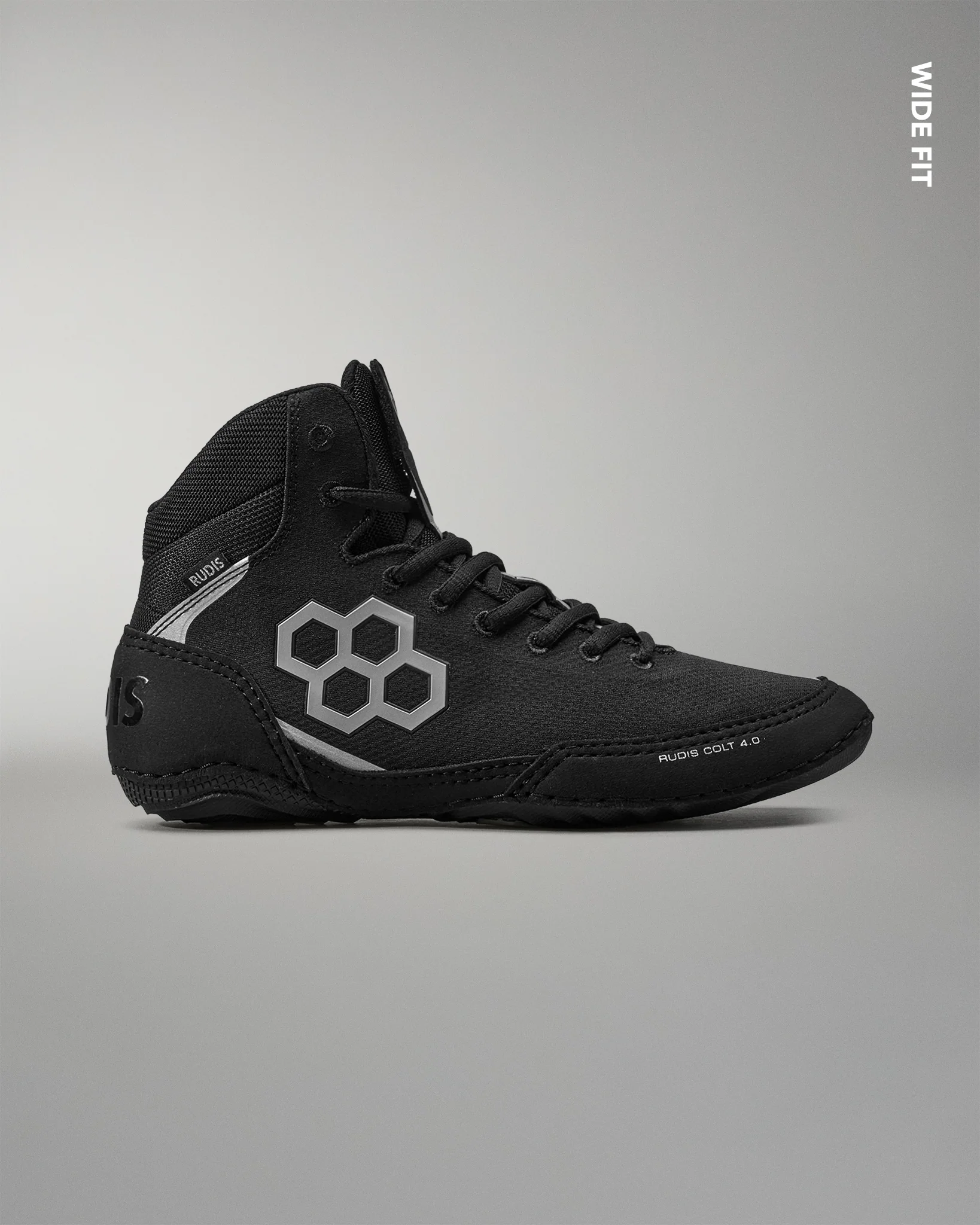 RUDIS Colt 4.0 Wide Adult Wrestling Shoes - Black Night - Image 2