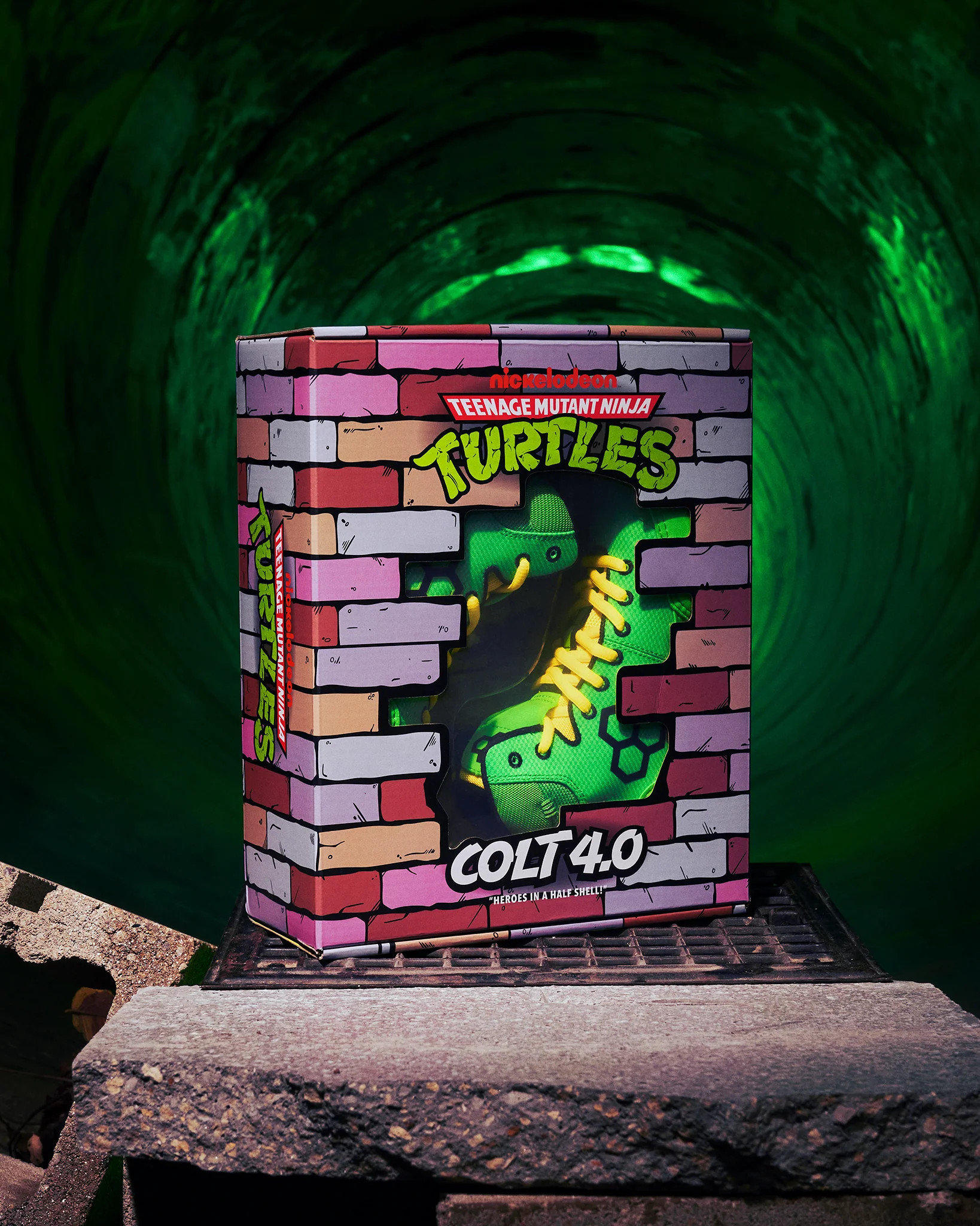 RUDIS Colt 4.0 Youth Wrestling Shoes - Ninja Turtle - Image 3