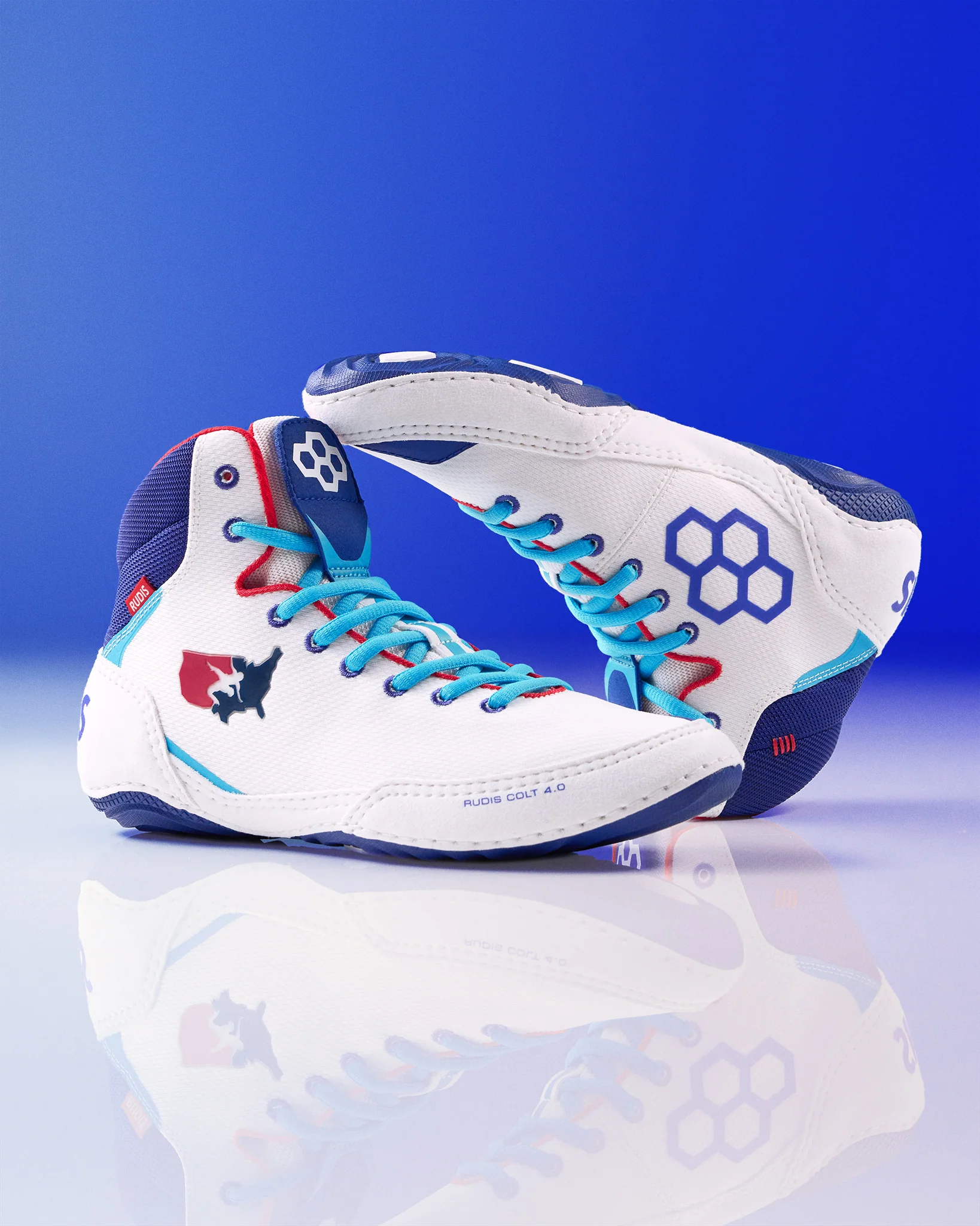 RUDIS Colt 4.0 Youth Wrestling Shoes - USA - Image 2