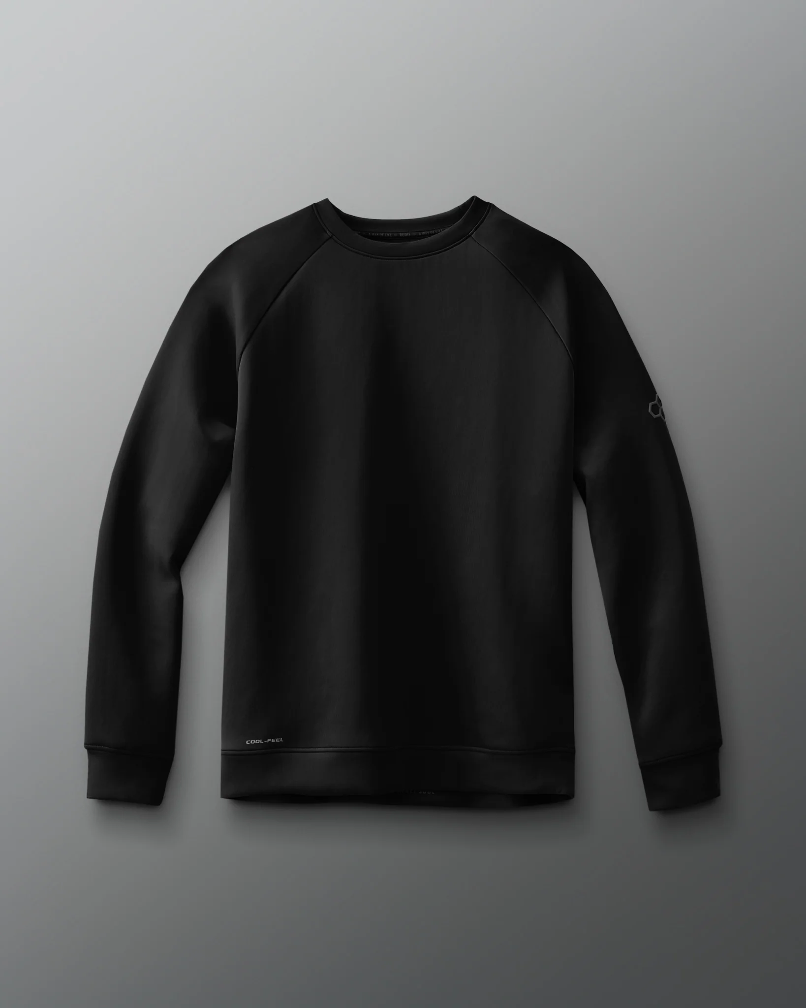 RUDIS COOL-FEEL Crewneck - Black - Image 4