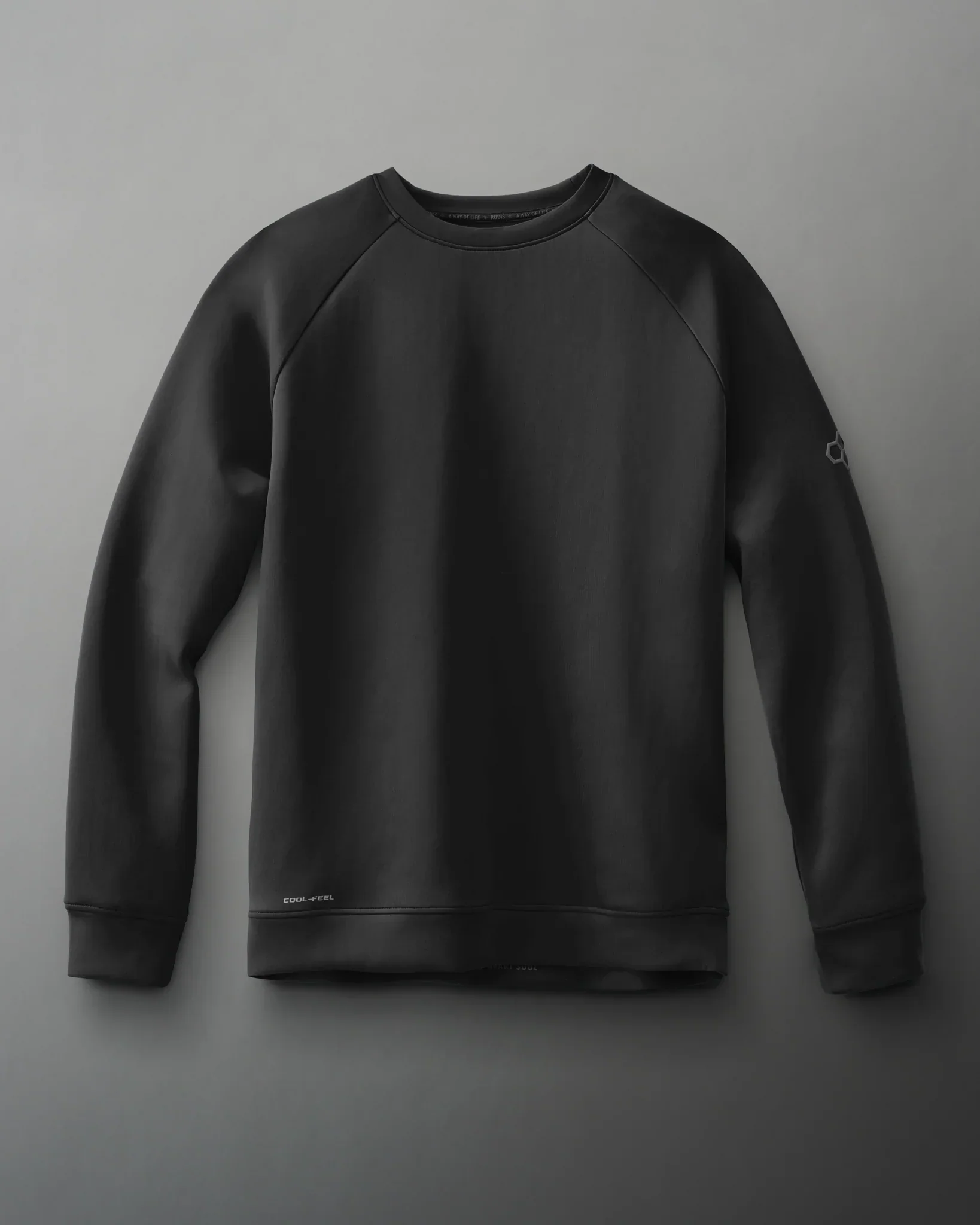 RUDIS COOL-FEEL Crewneck - Black - Image 6