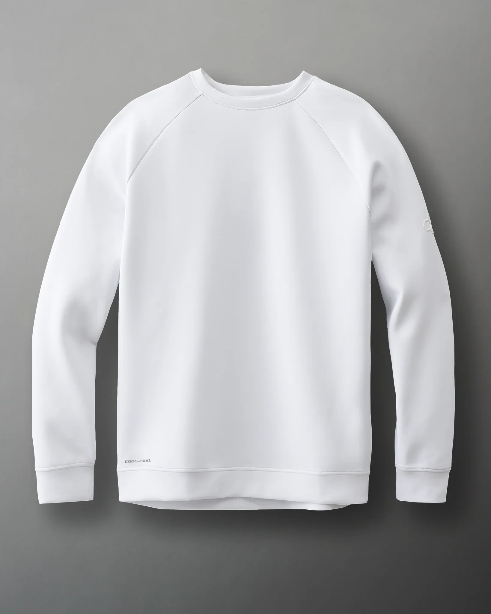 RUDIS COOL-FEEL Crewneck - White - Image 2