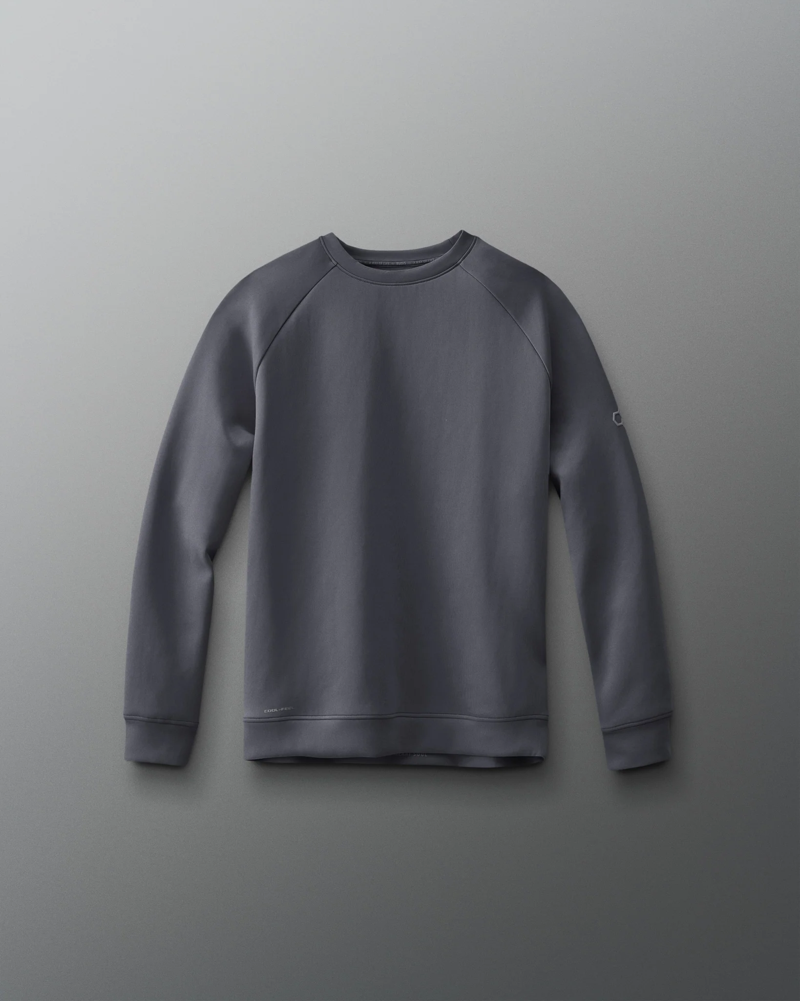 RUDIS COOL-FEEL Youth Crewneck - Carbon