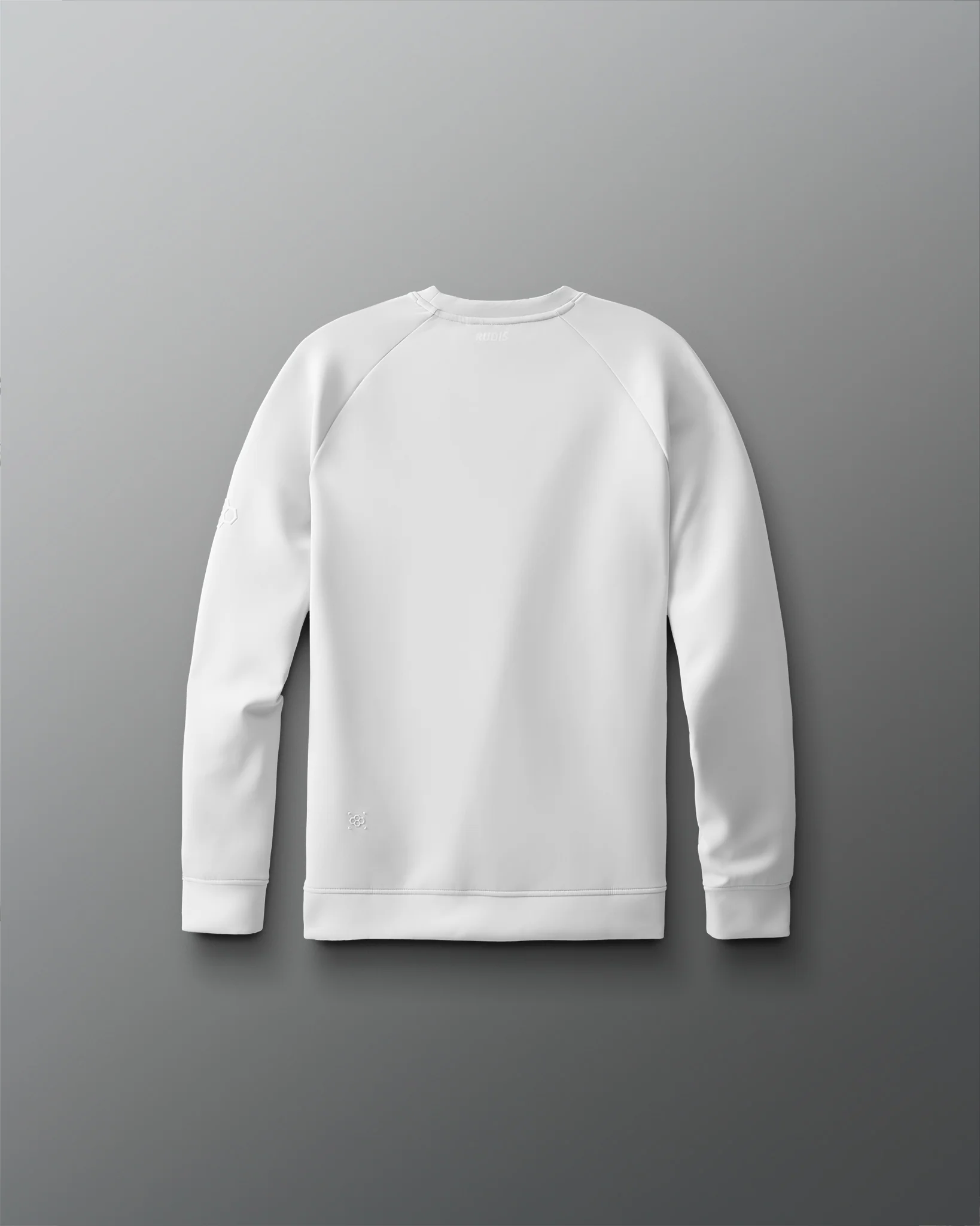 RUDIS COOL-FEEL Youth Crewneck - Lunar Gray - Image 3