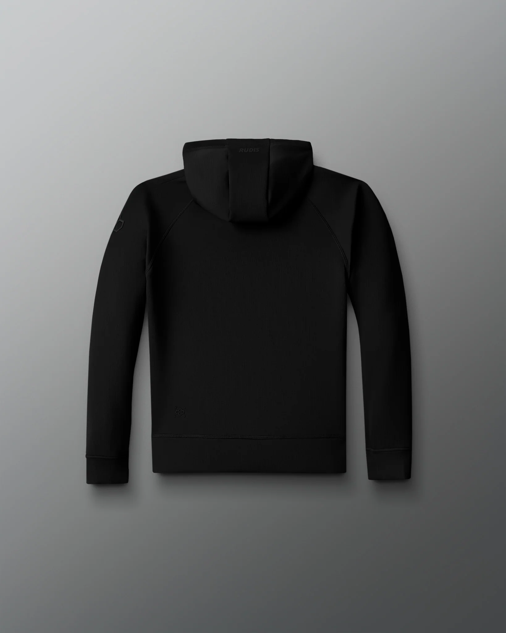 RUDIS COOL-FEEL Youth Hoodie - Black - Image 4