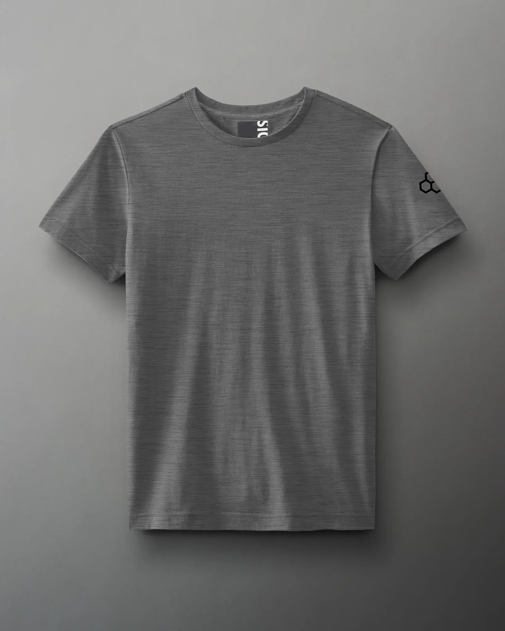 RUDIS Elite Super Soft T-Shirt - Heather Charcoal - Image 3