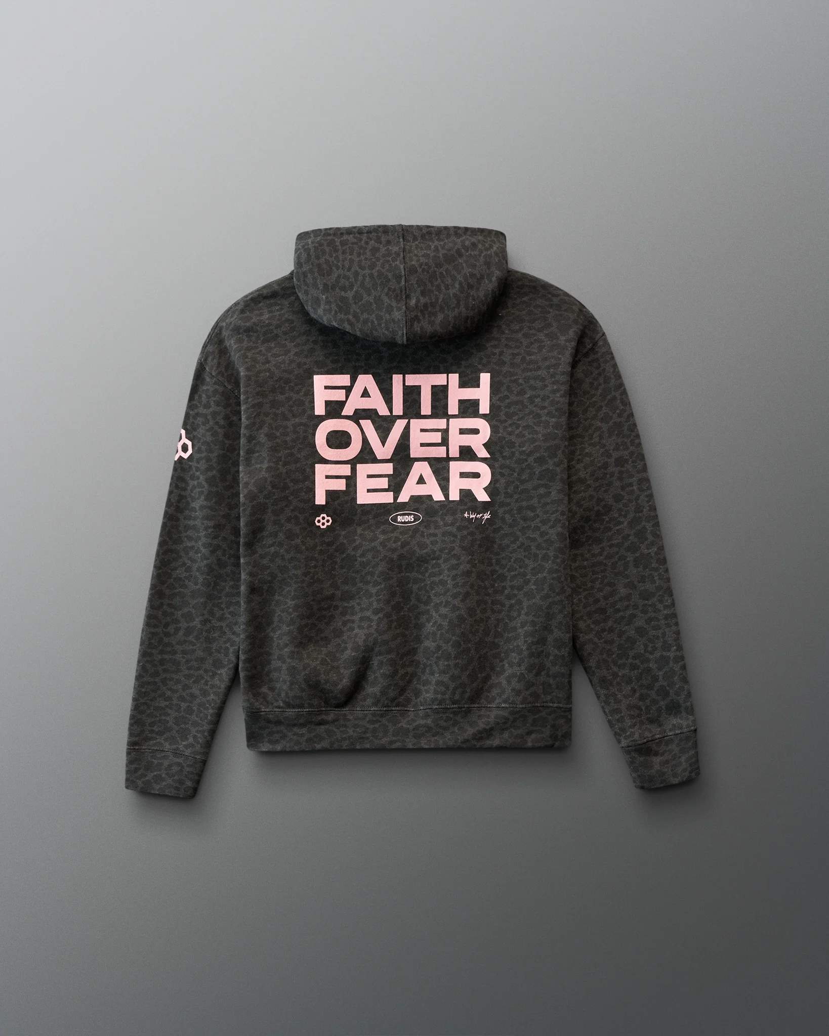 RUDIS Faith Over Fear Youth Classic Hoodie - Image 4