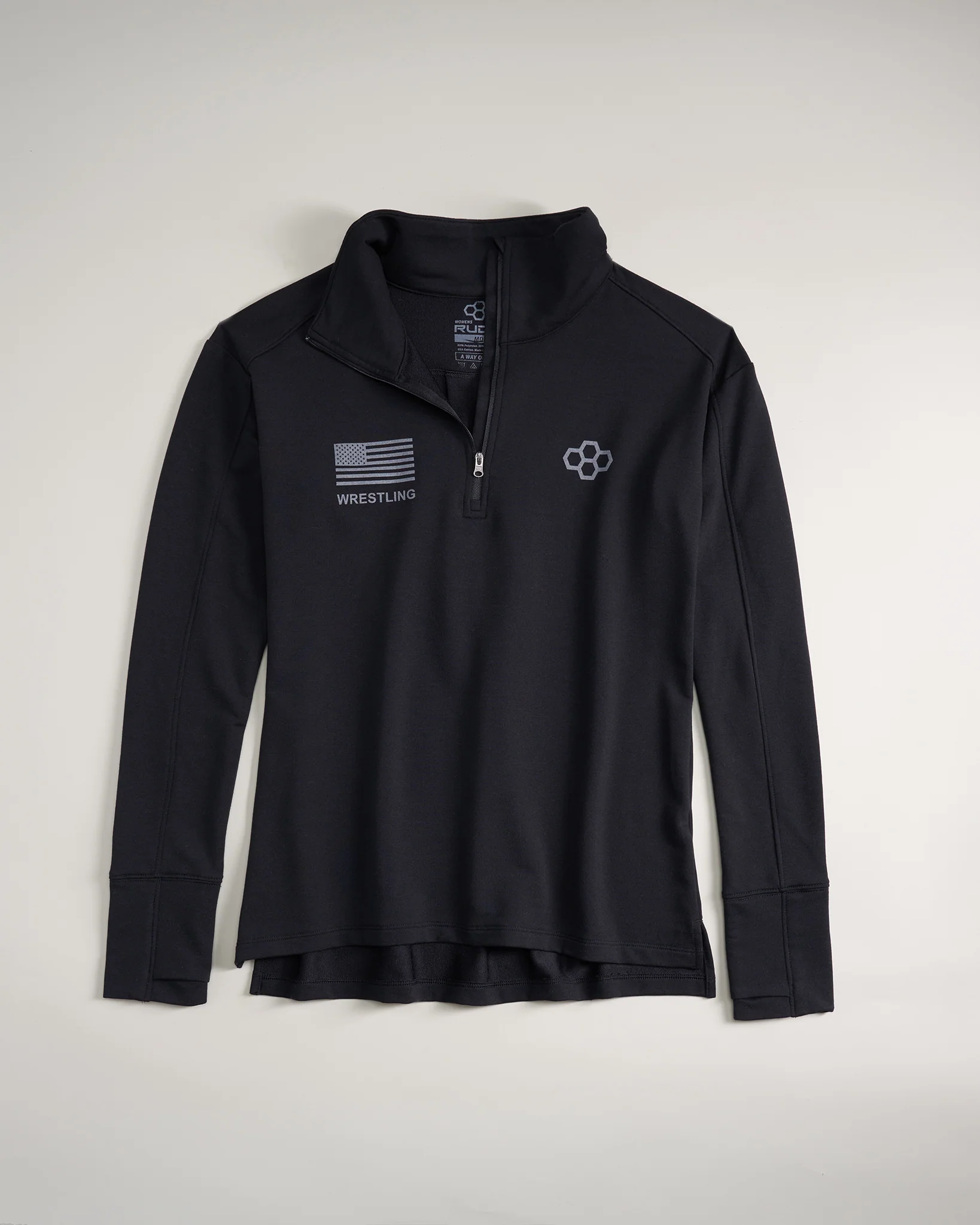 RUDIS Flag Women's 1/4 Zip - Image 2