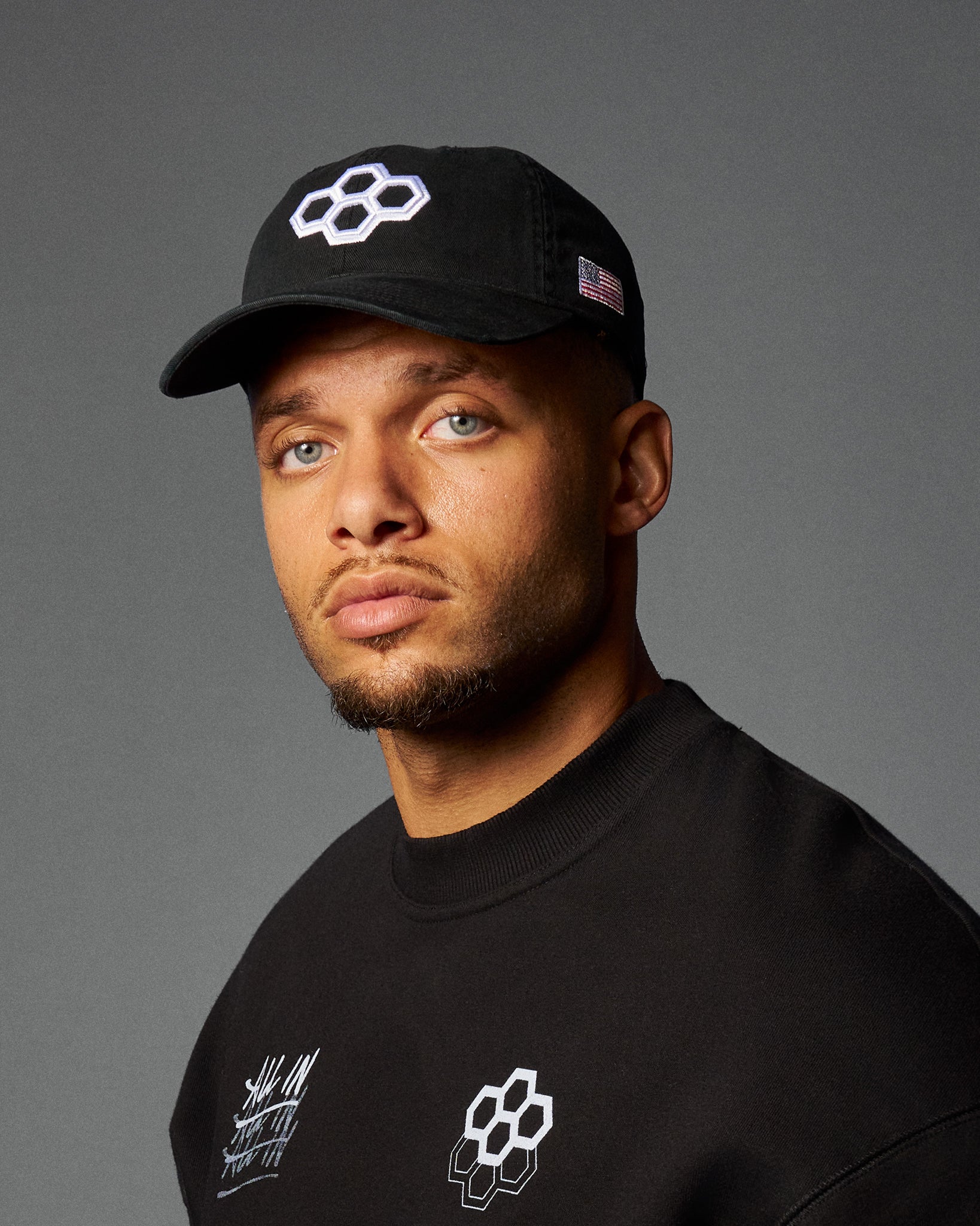RUDIS Freestyle Unstructured Hat - Black - Image 3