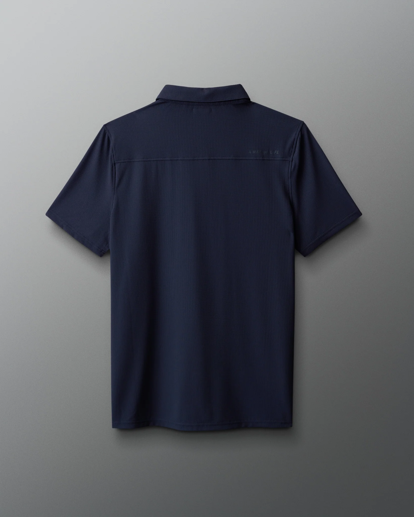 RUDIS Go-To Hex Polo - Navy - Image 2