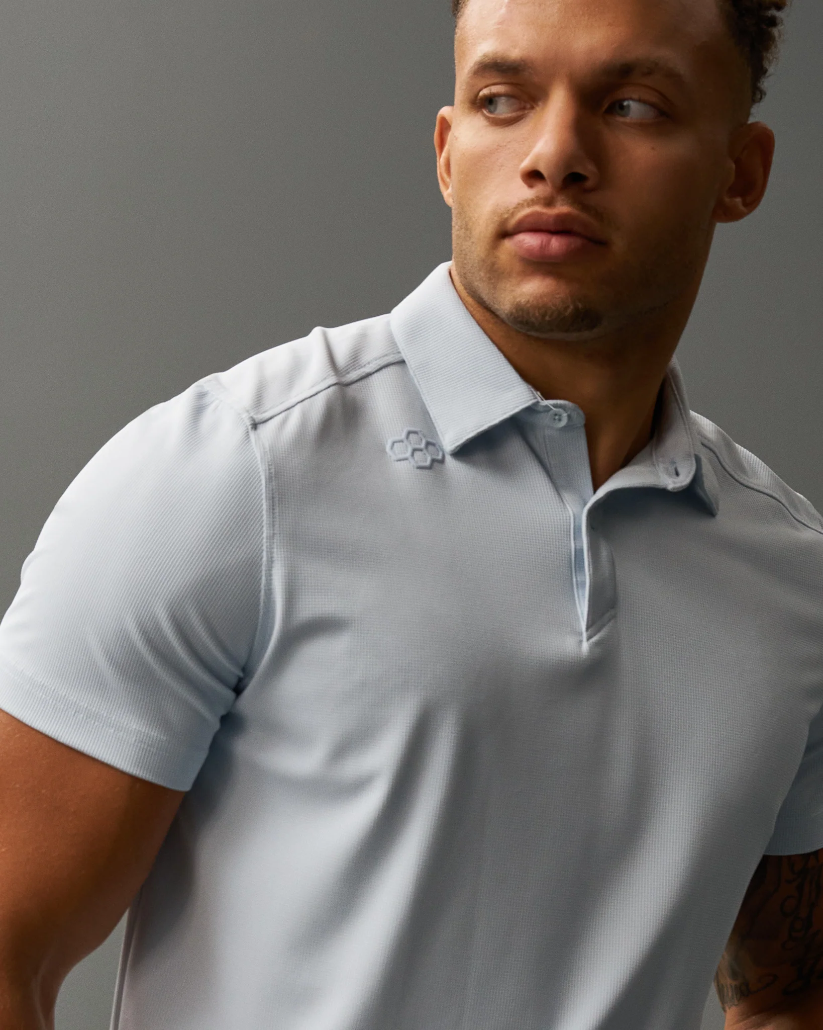 RUDIS Go-To Polo - Ice - Image 2
