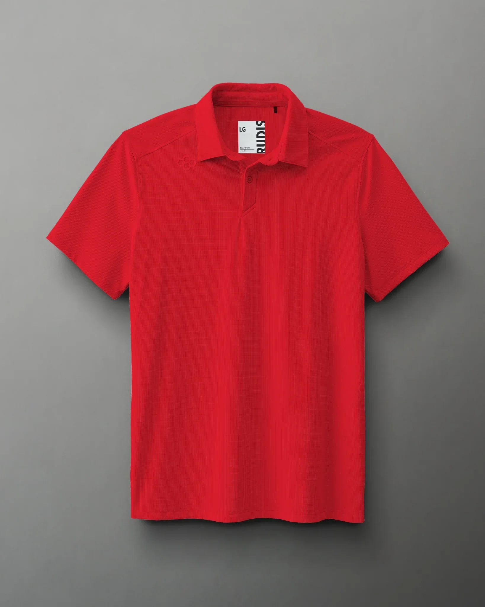RUDIS Go-To Polo - Red - Image 2