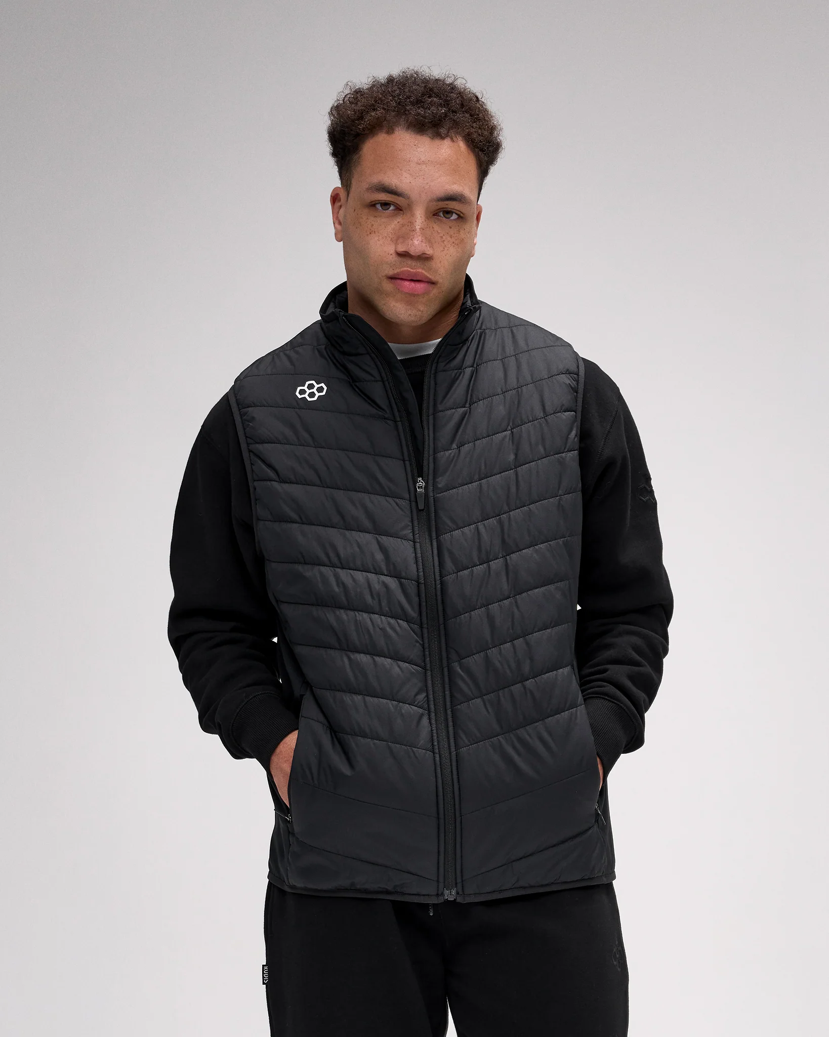 RUDIS Insulated Puffer Vest - Black