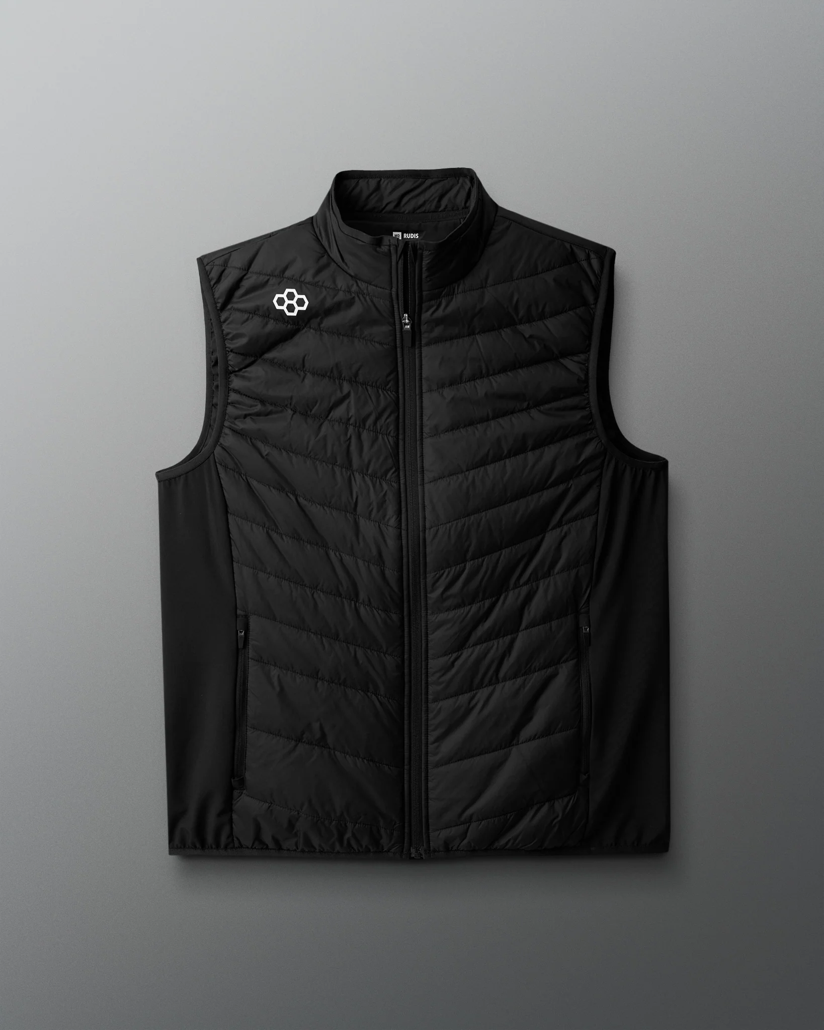 RUDIS Insulated Puffer Vest - Black - Image 4