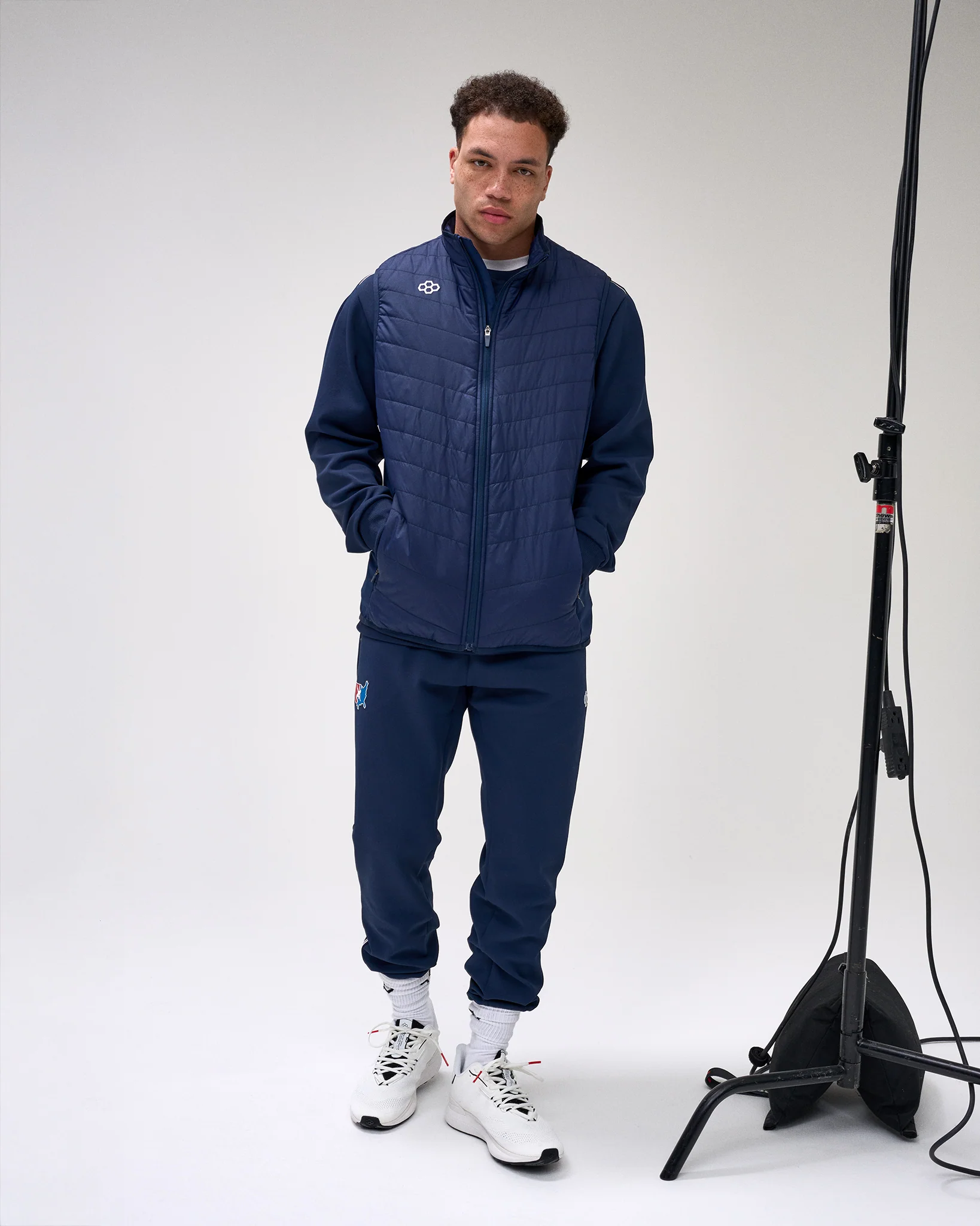 RUDIS Insulated Puffer Vest - Navy - Image 2