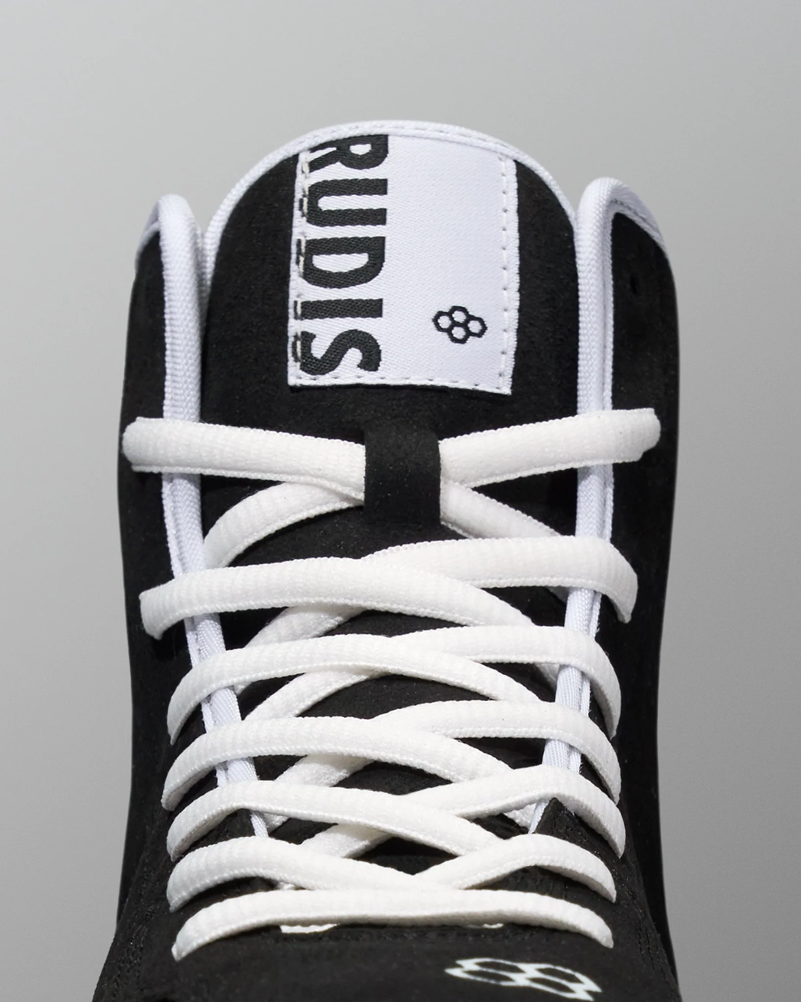 RUDIS International Adult Wrestling Shoes - Black/White - Image 8